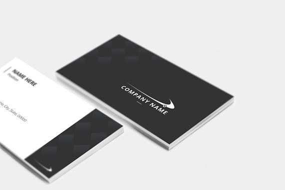 Business Card Template Illustrator