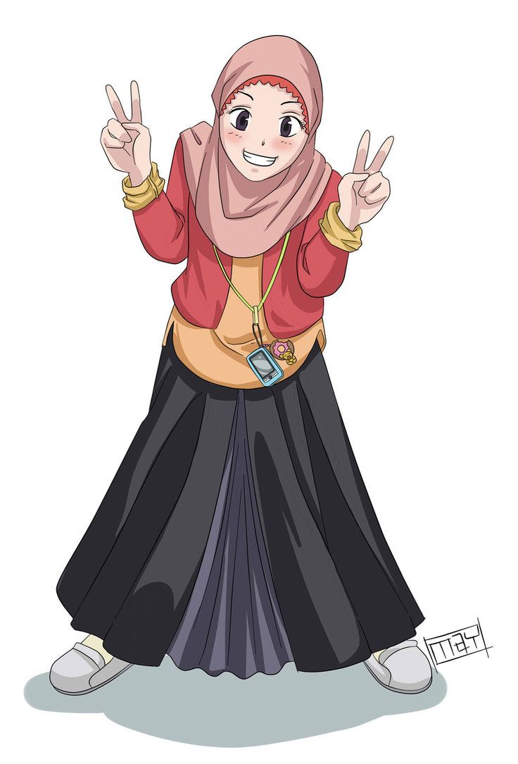 Wallpaper Gambar Kartun Muslimah Keren Terbaru Deloiz Wallpaper Kartun