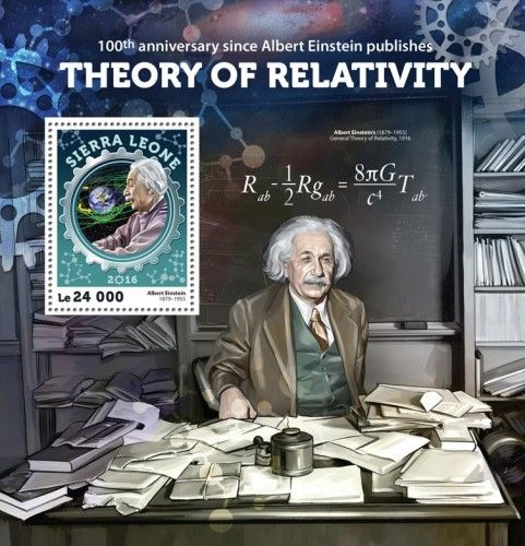 SRL16414b 100th anniversary since Albert Einstein publishes Theory of ...