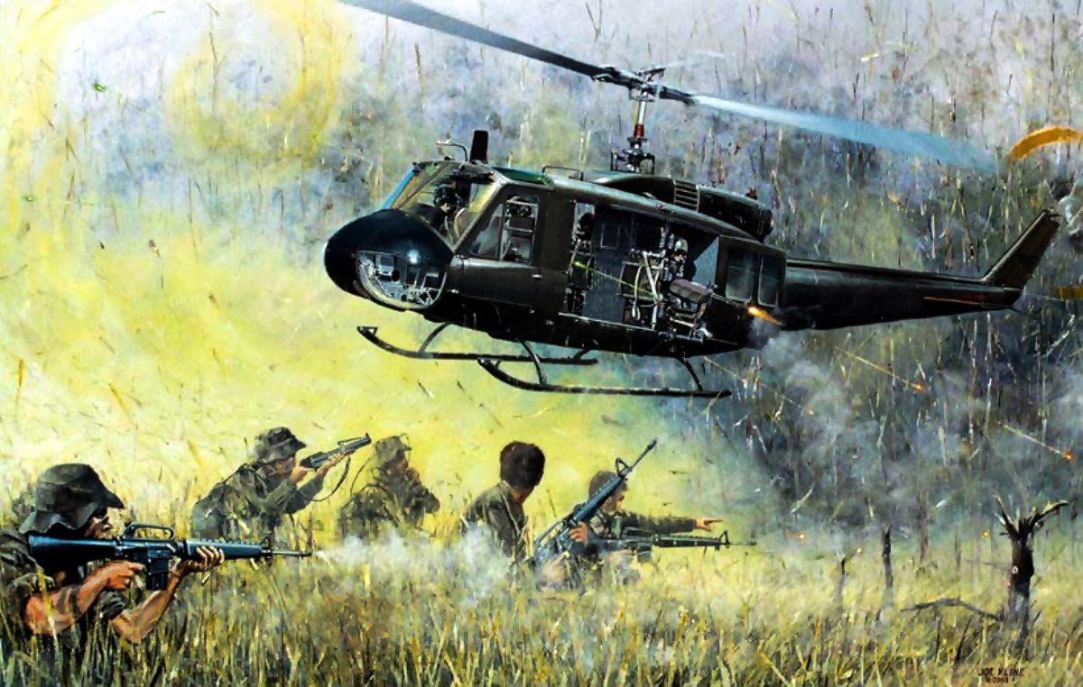 American assault, Vietnam War Vietnam Art, Vietnam War Photos, Military ...