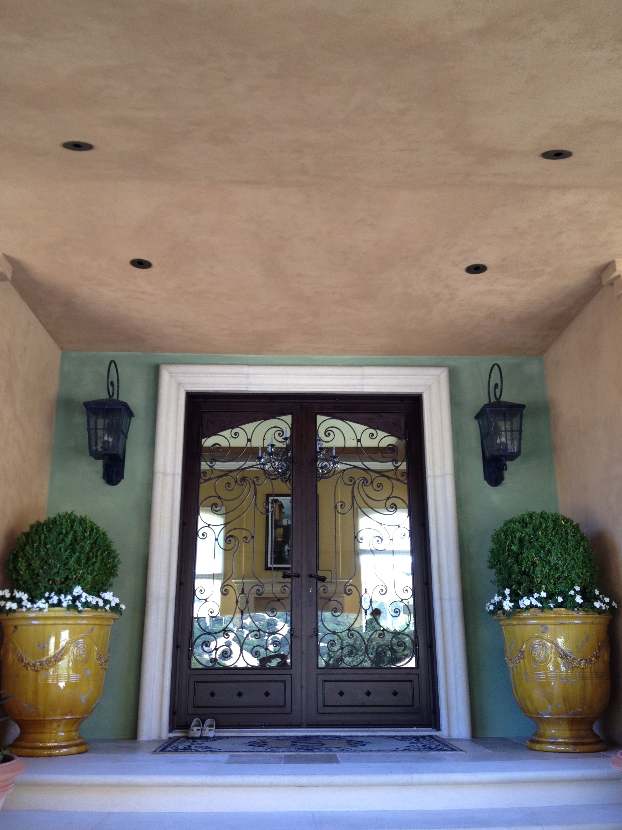 Exterior Lime Paint project with custom tinted Color Atelier Lime Paint ...