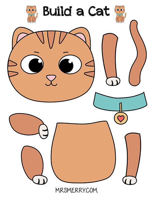 Kids Crafts, Animal Crafts For Kids, Cat Crafts, Toddler Crafts ...