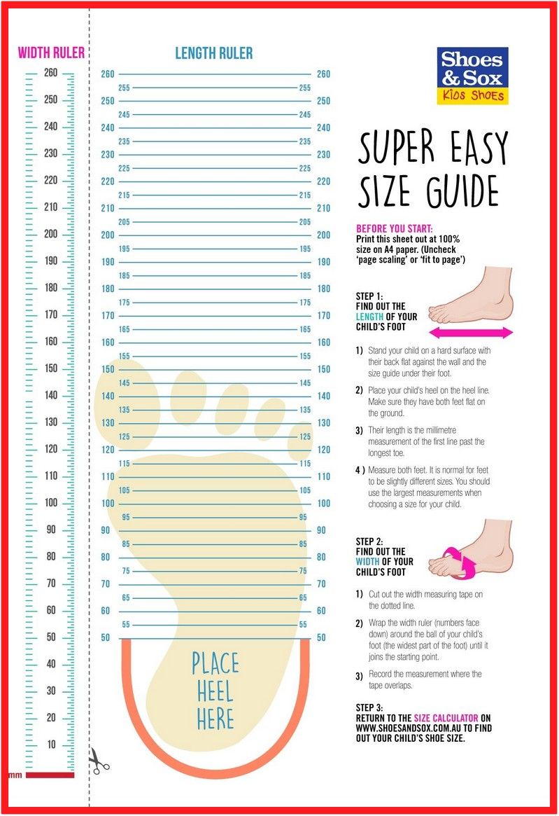 54 reference of baby shoe size foot length in 2020 Size chart for