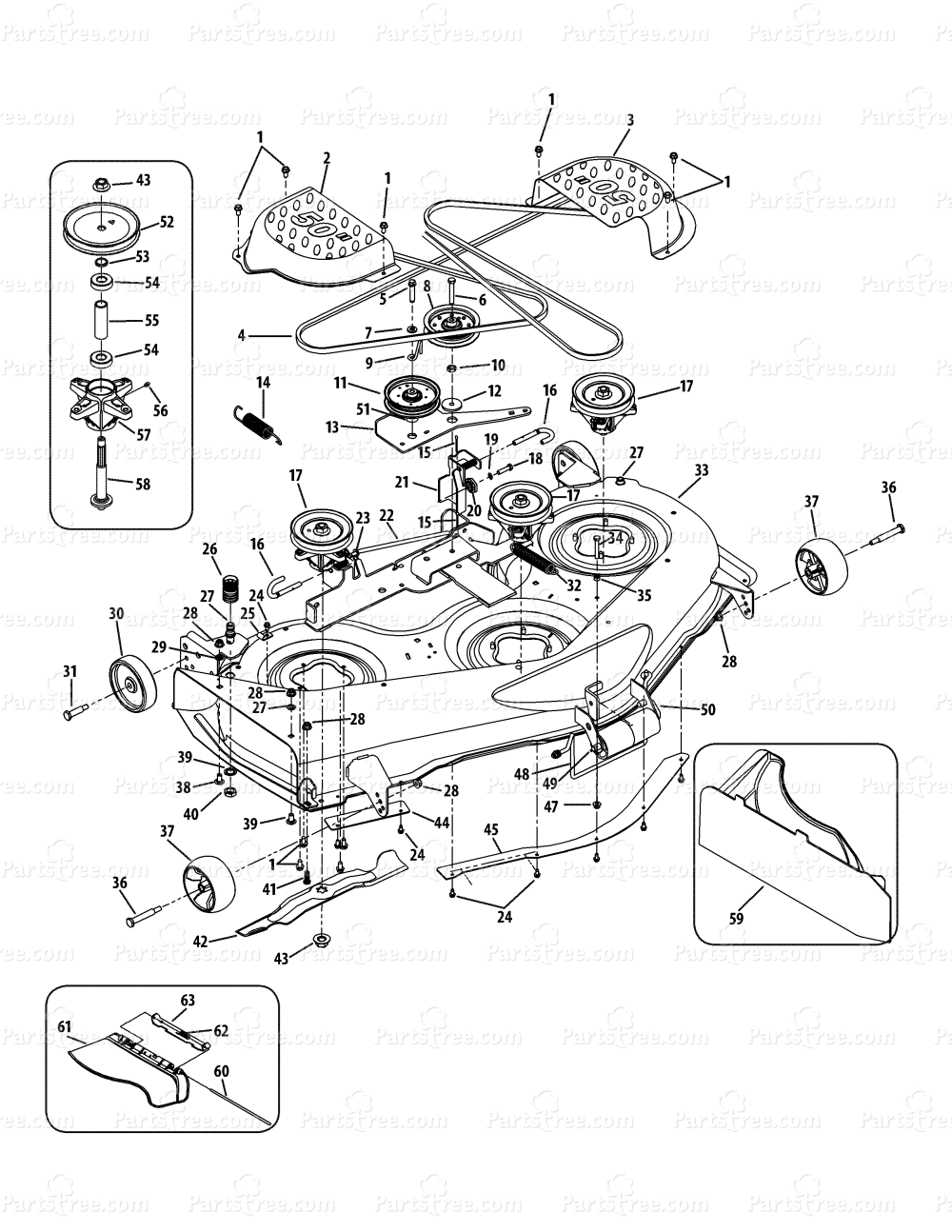 Cub Cadet I1046 Parts Manual