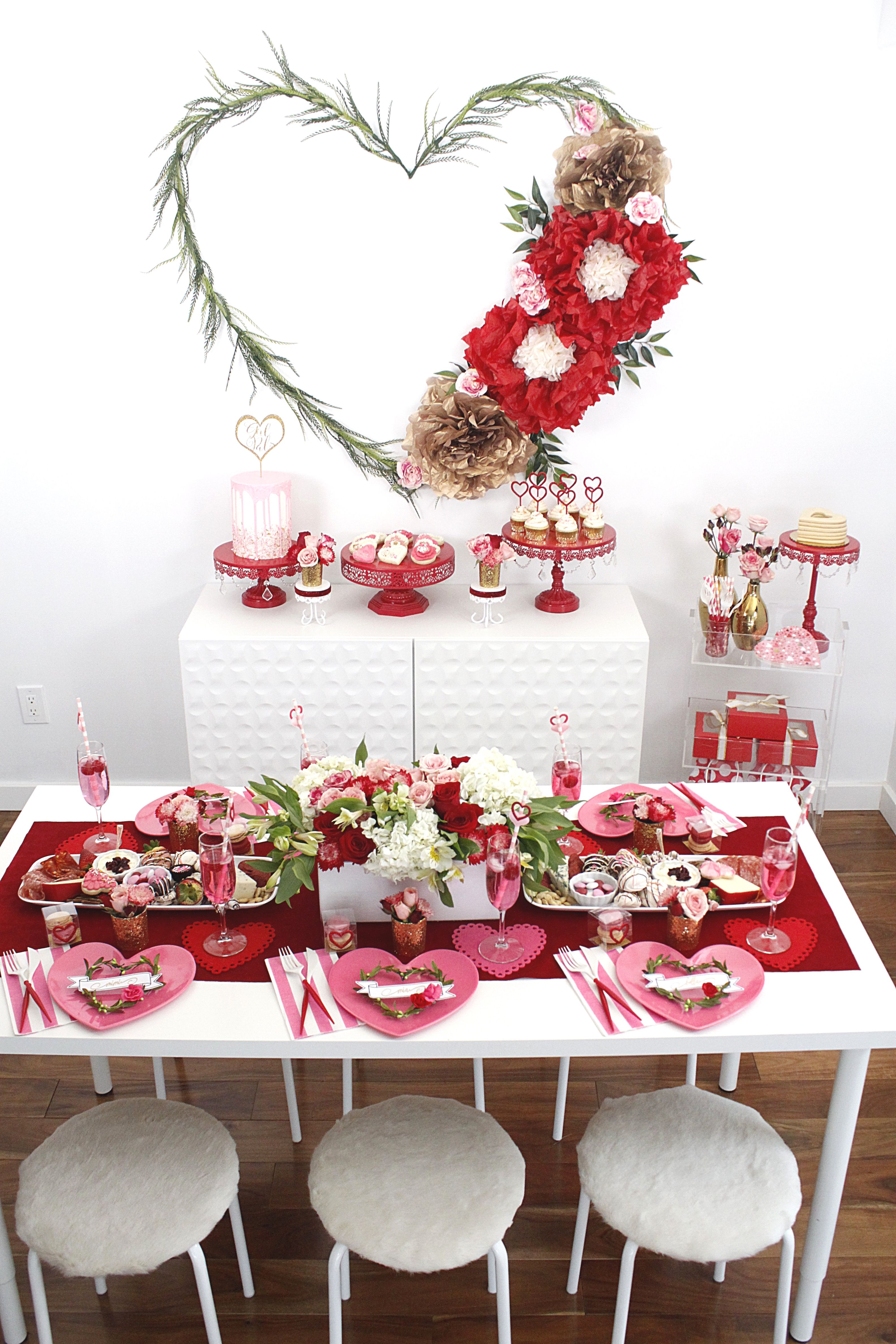 3Piece Crystal Cake Stand Set (Red) in 2020 Valentines day