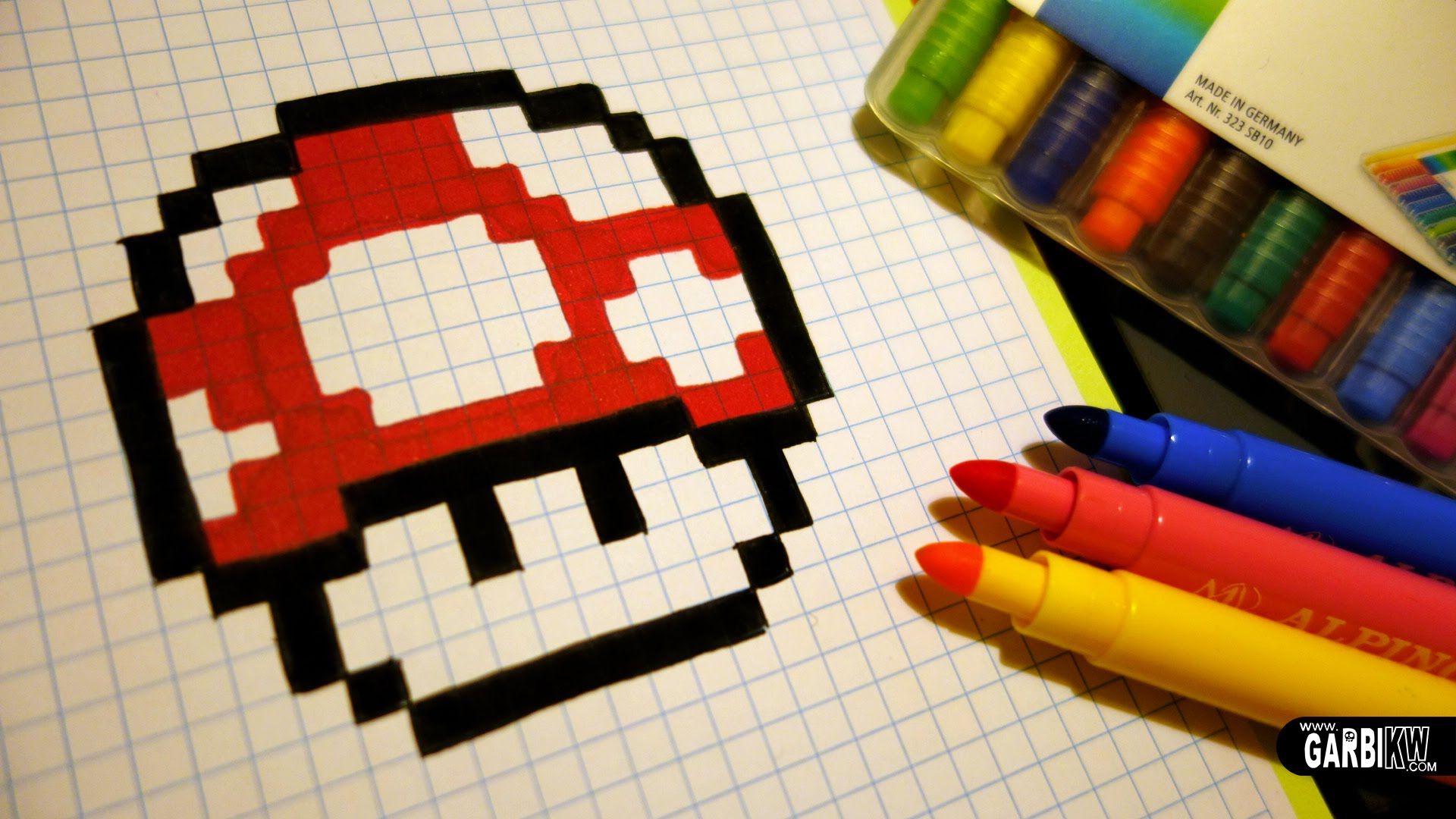 Pixel Art Handmade Pixel Art How To Draw Rainbow Diam - vrogue.co