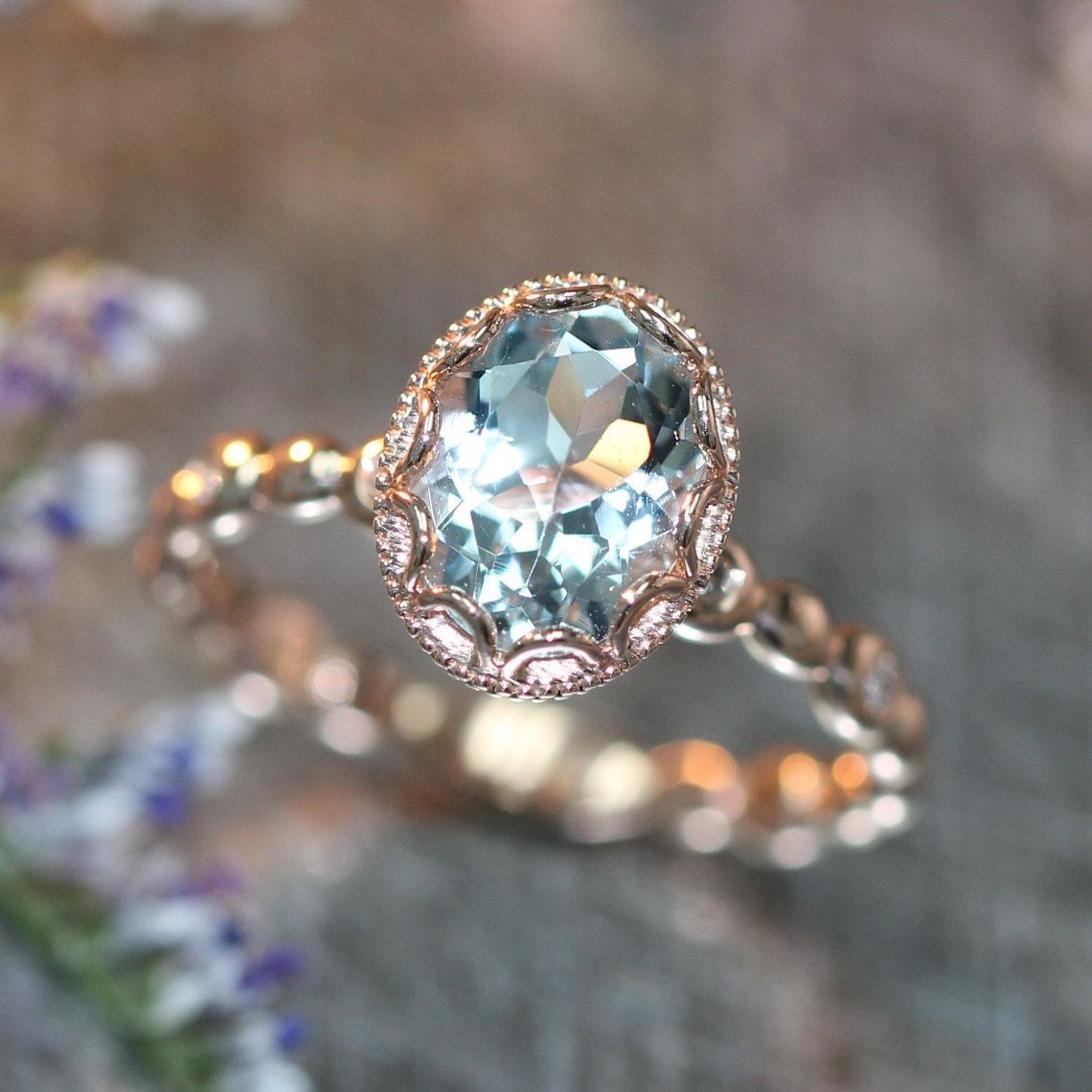 26++ Aquamarine stone wedding rings info