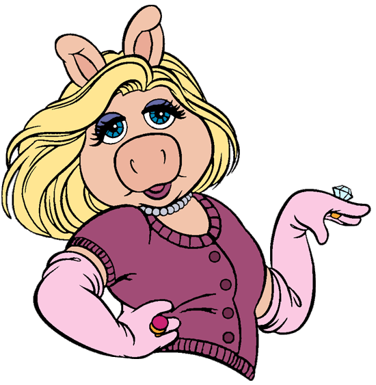 piggy clip art | Miss piggy, Classic cartoon characters, Piggy