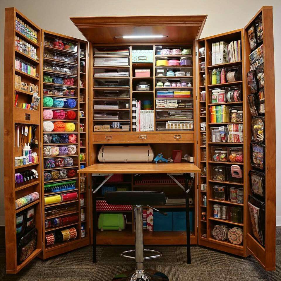 Pin by Kimberly on house Craft room storage, Organization furniture