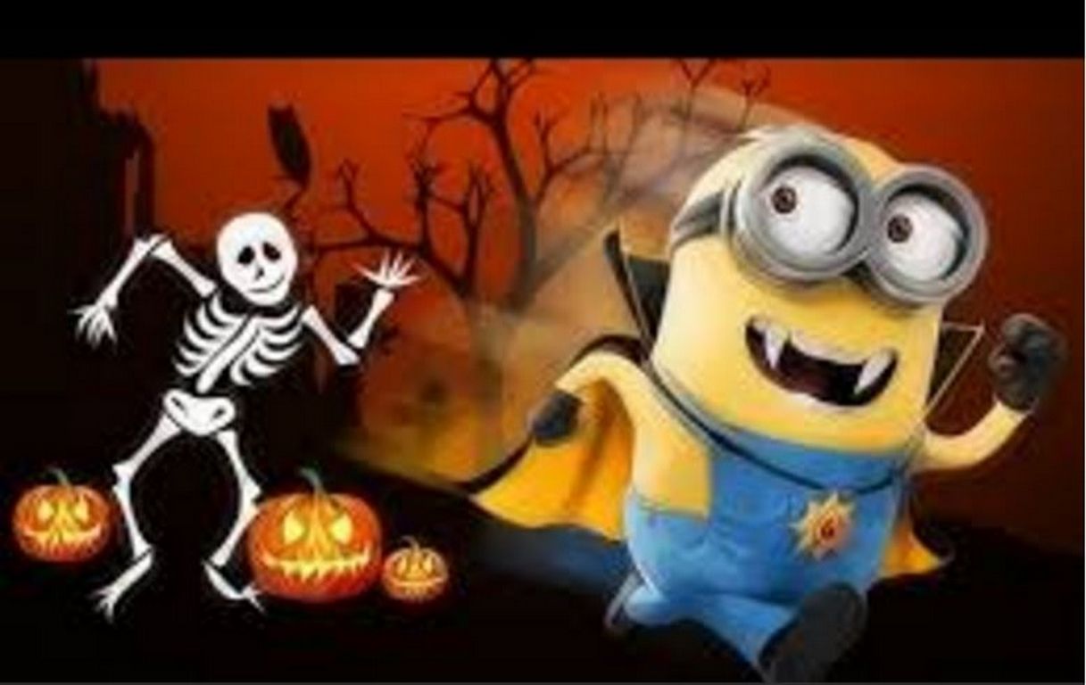 Halloweenminionsfunnypictures06.jpg (1217×768) Minion halloween