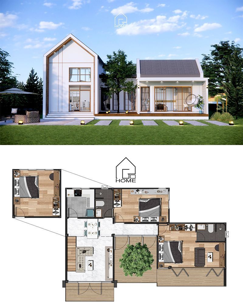 modern house design concept | Building house plans designs, House plans ...