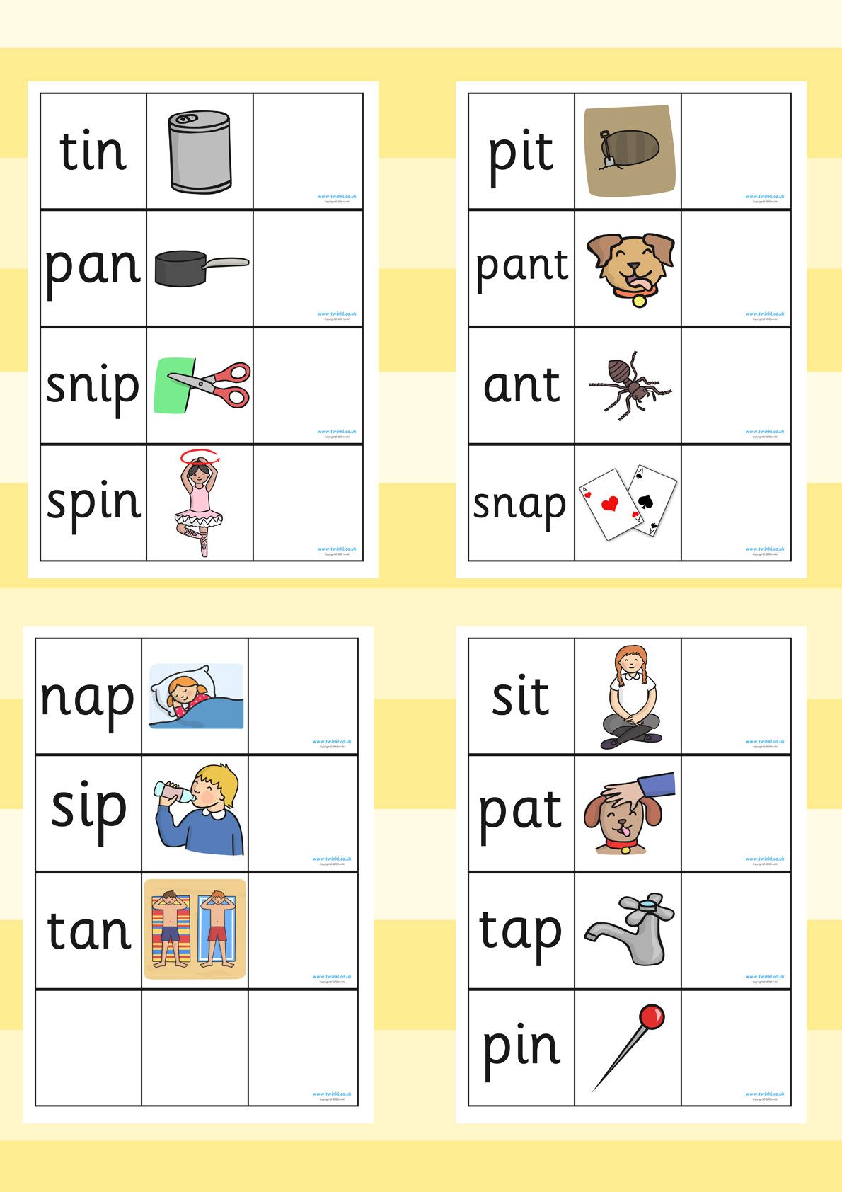 Jolly Phonics Printables