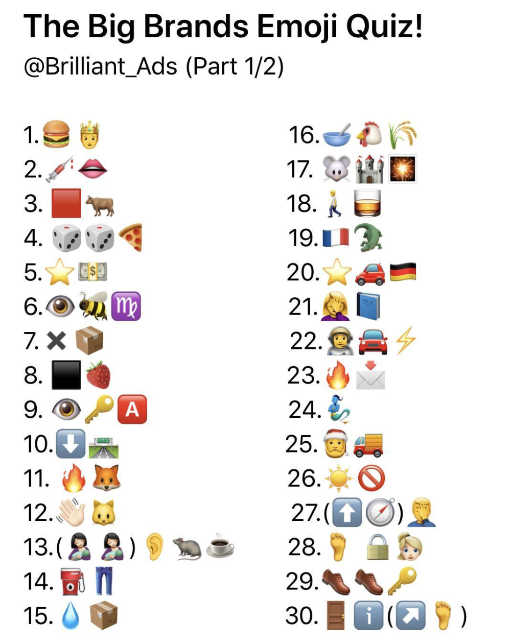 Printable Emoji Quiz With Answers