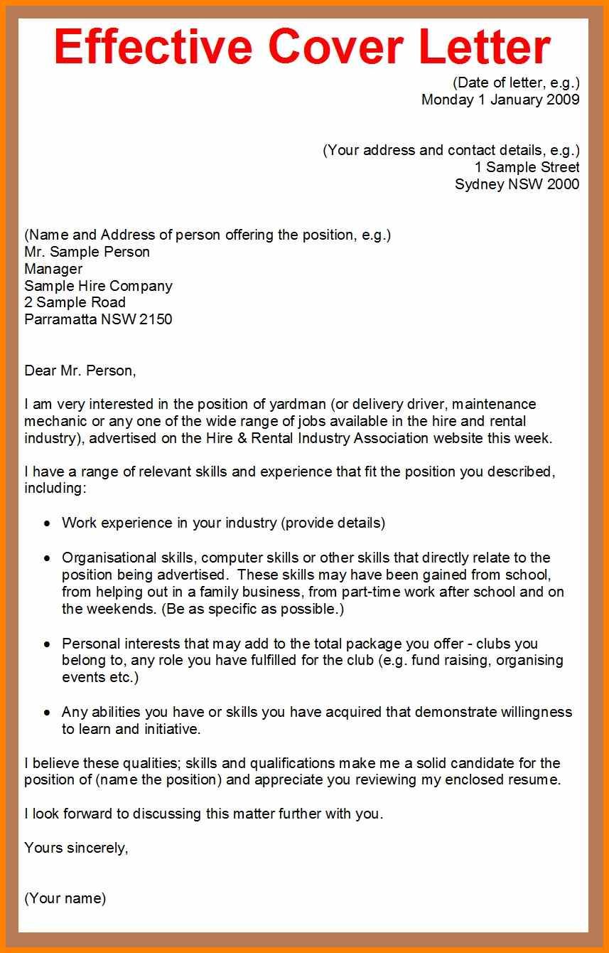 strong cover letter examples