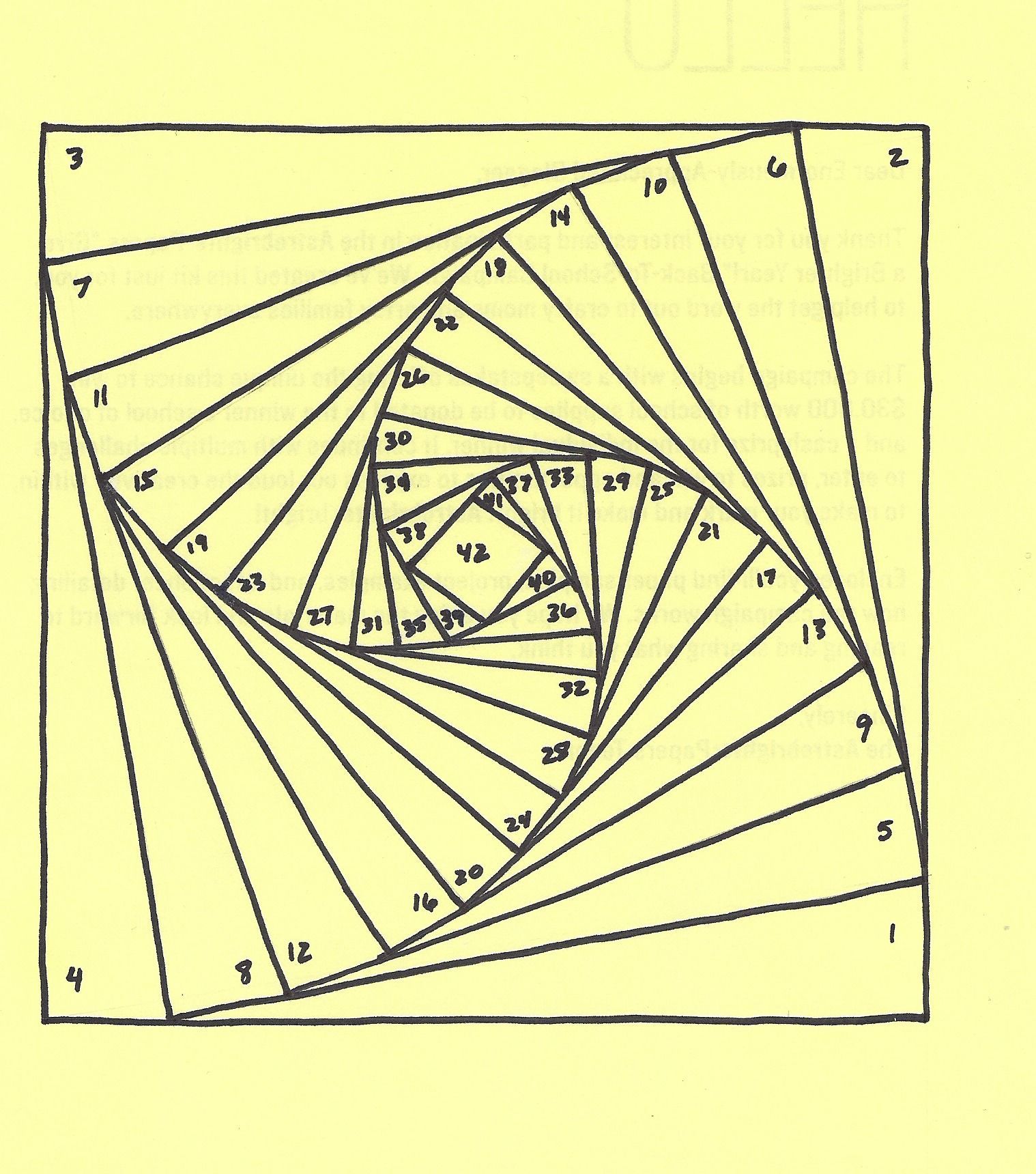 Printable Iris Folding Templates Pdf