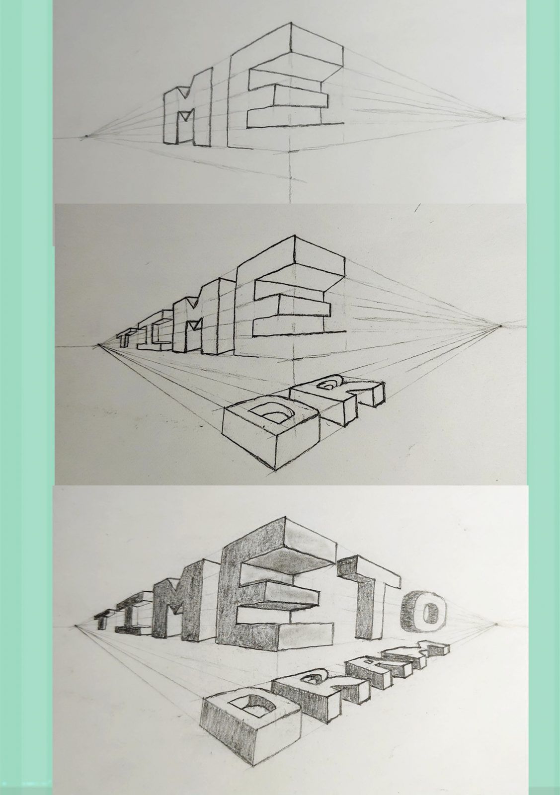 How to Draw: Beginners Practice Two-Point Perspective | Perspective ...