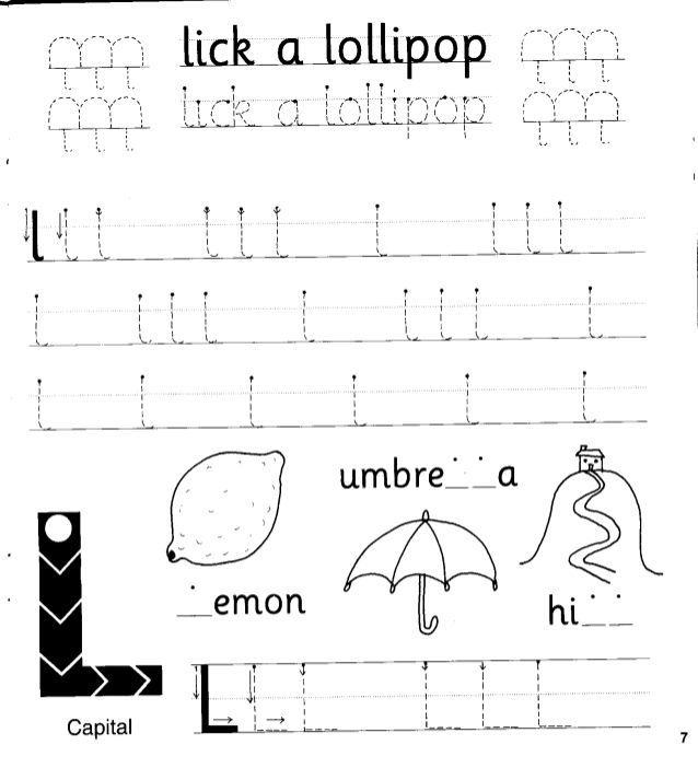 Jolly Phonics Beginning Sound Worksheets