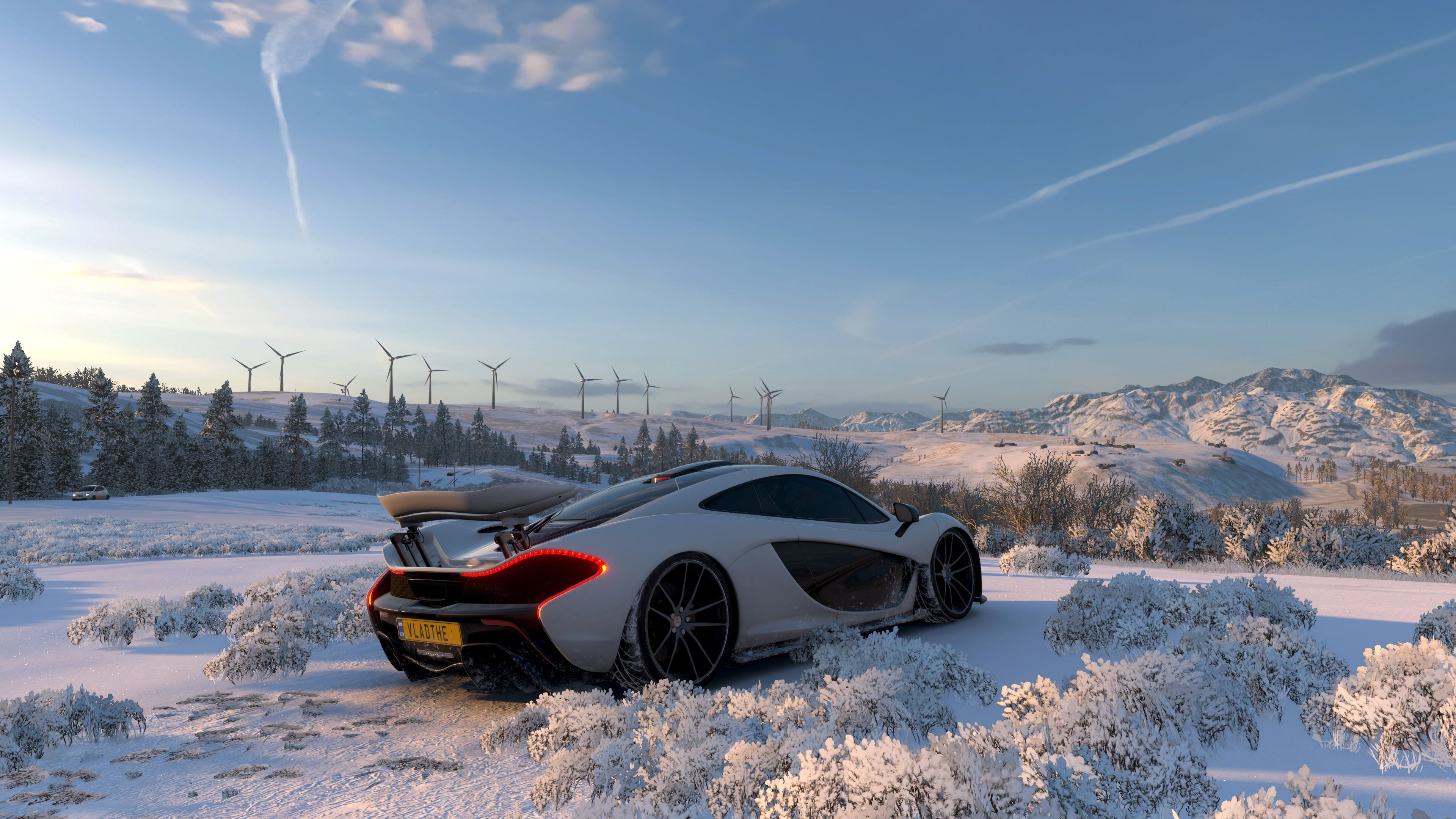 #Forza Forza Horizon 4 video games #car #vehicle #snow screen shot # ...