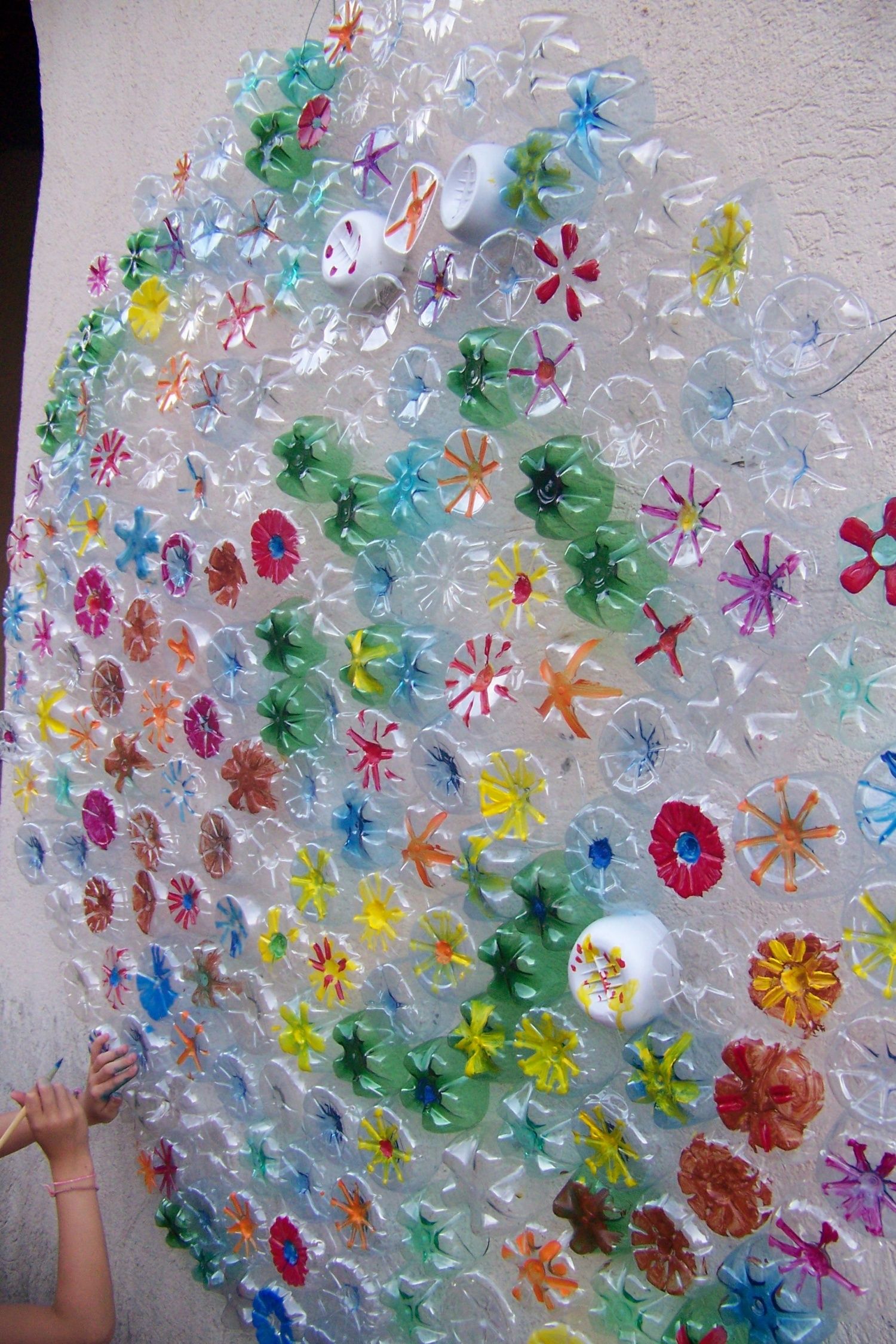 Bottle Cap Art, Plastic Bottle Crafts, Plastic Bottles, Soda Bottles ...