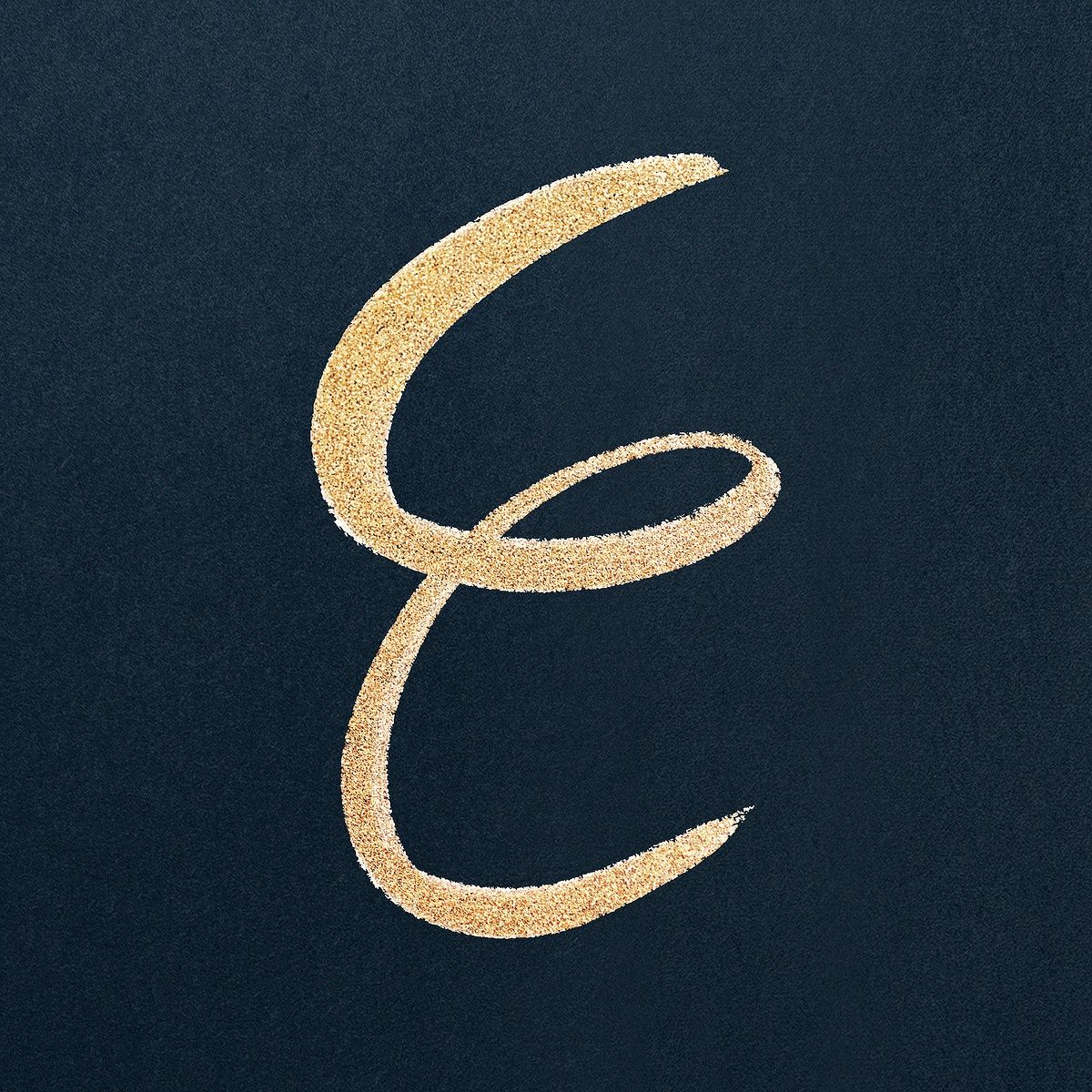 Letter E brush stroke vector typography font | free image by rawpixel ...