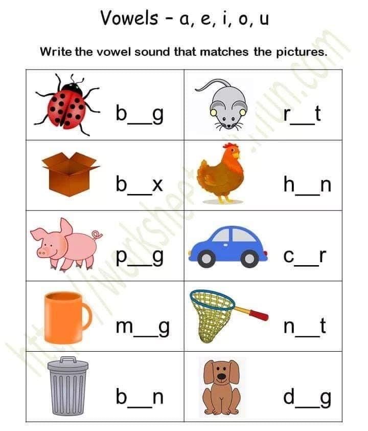 Pin by Aarti Joshi on Grade 1 | Alphabet activities preschool, Phonics ...