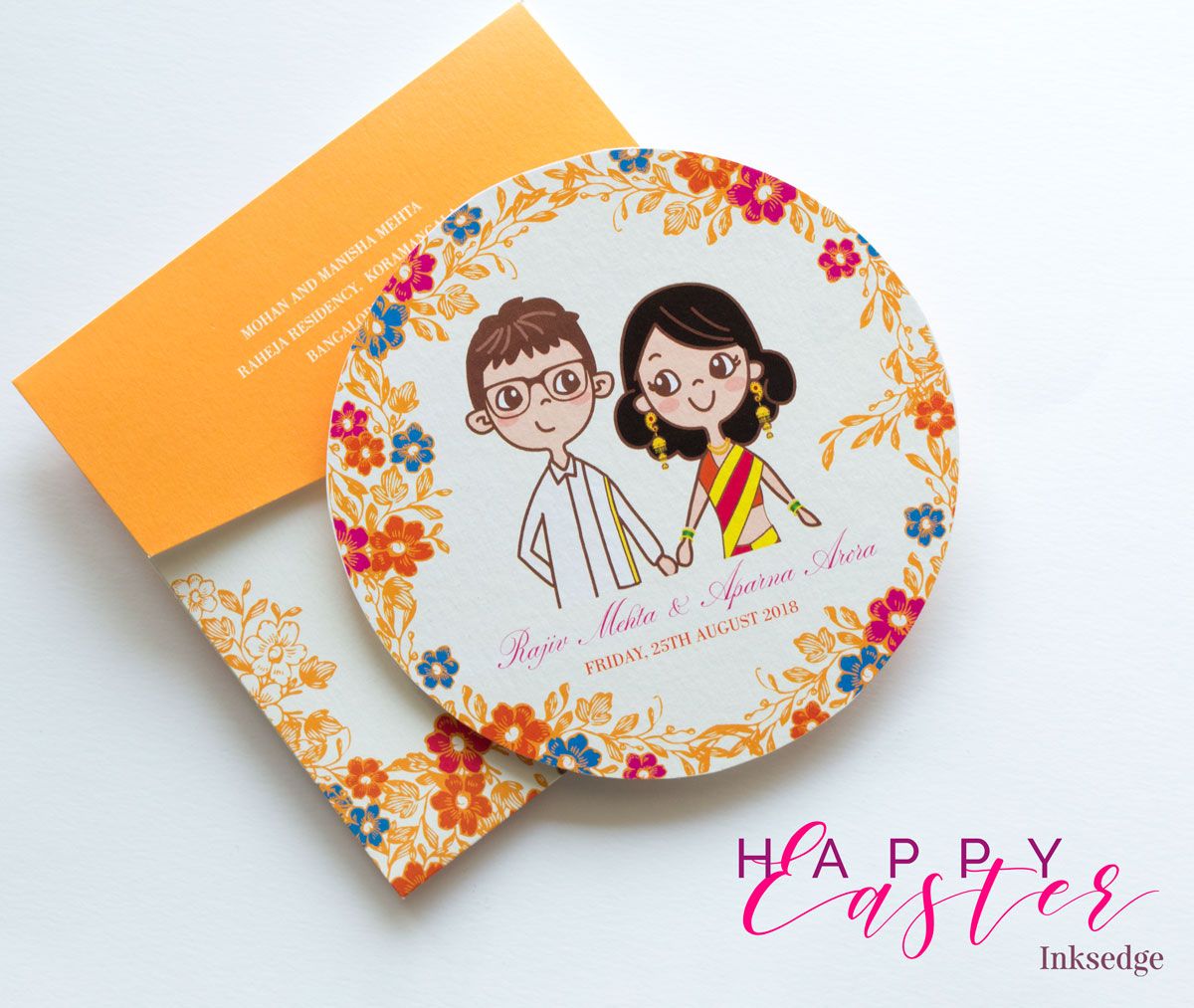 Creative Wedding Invitation Card