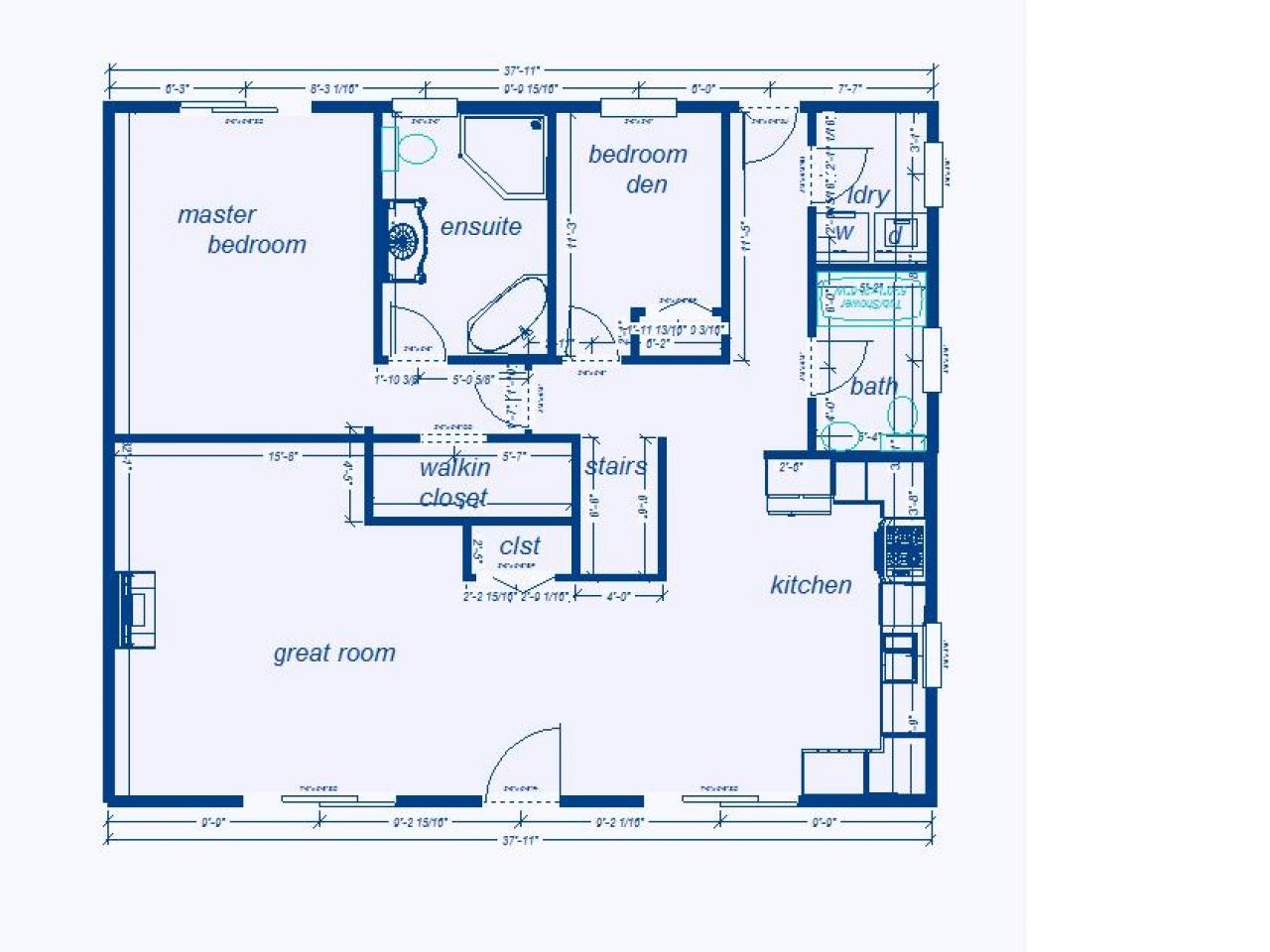 House Blueprint Template