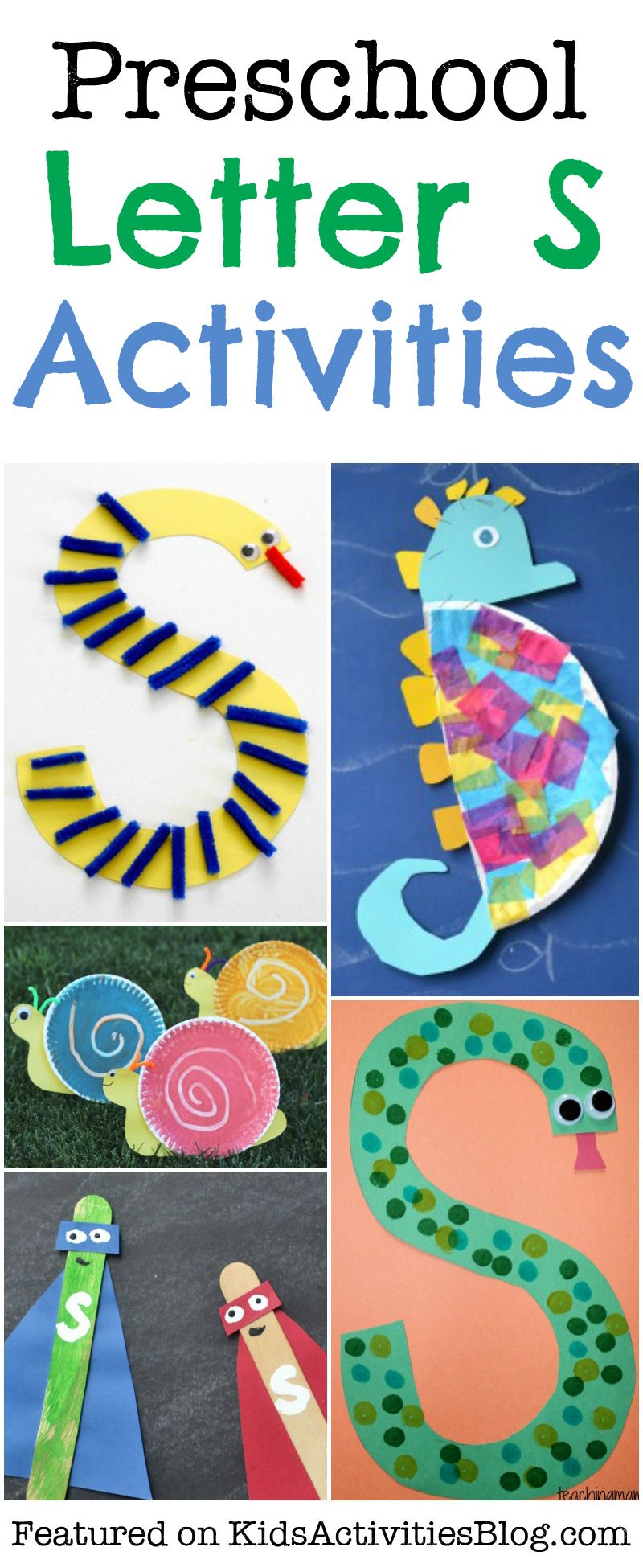 18 Letter S Crafts & Activities | Kids Activities Blog | Letter s ...