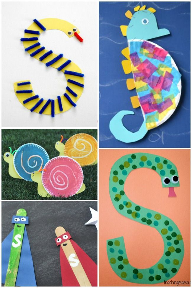 18 Sweet Letter S Crafts & Activities | Letter s crafts, Letter s ...