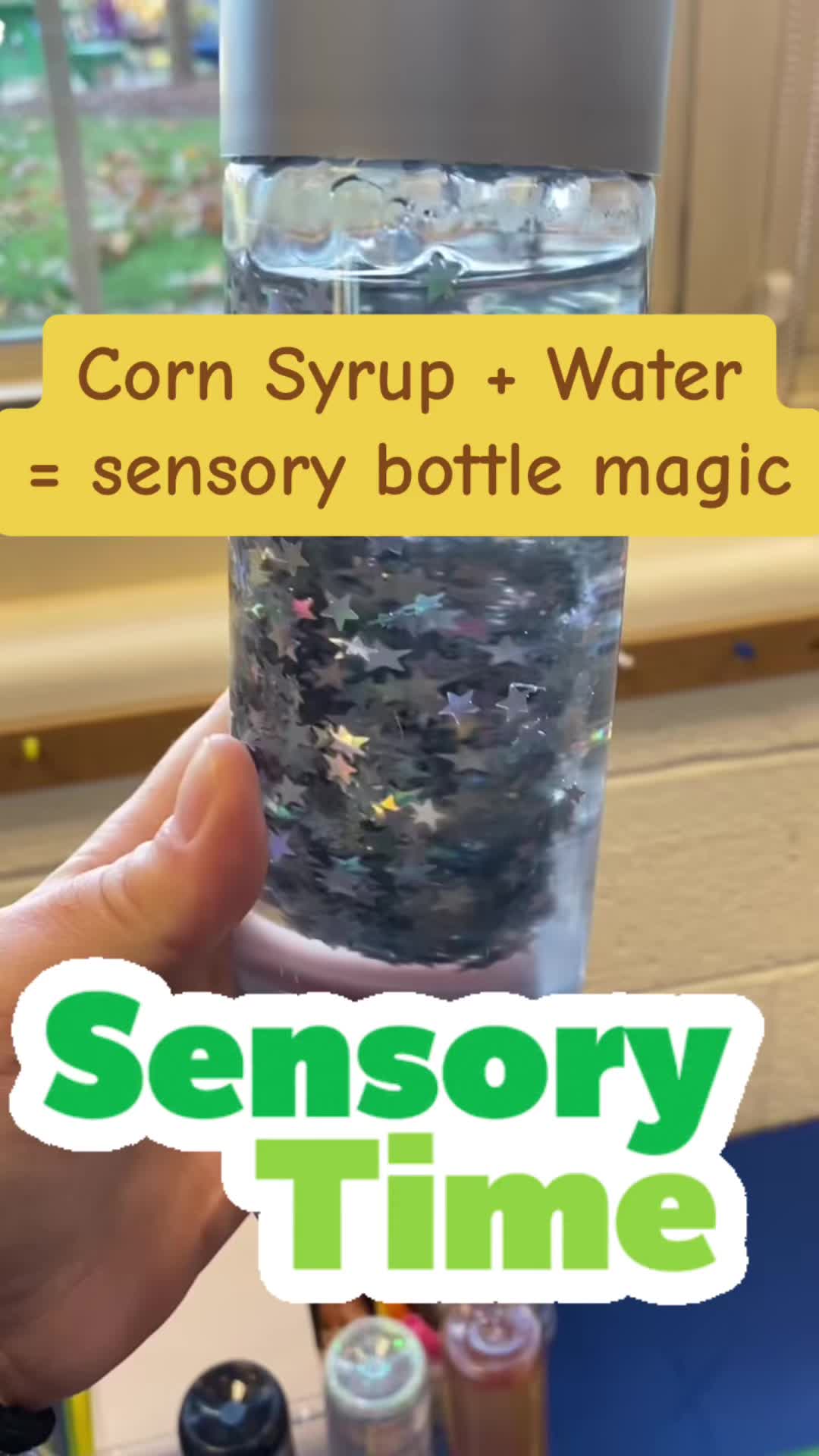 This contains: 🌀✨ Explore Our Sensory Bottles! ✨🌀 Check out these sensory bottles, each crafted with a mix of cor