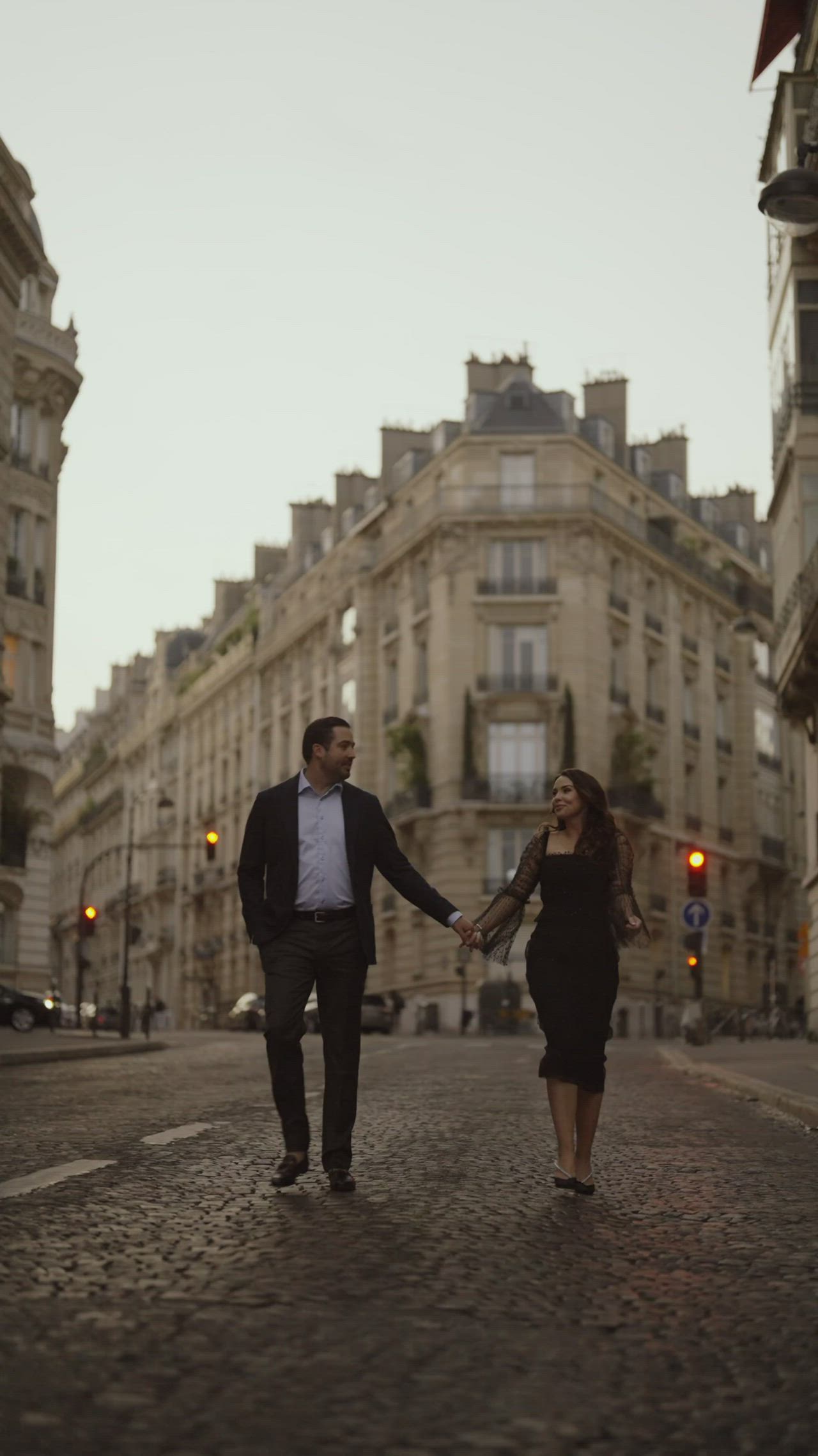 This contains: Paris engagement film. Paris videographer