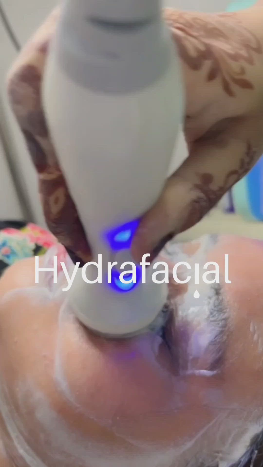 This contains an image of: Hydrafacial