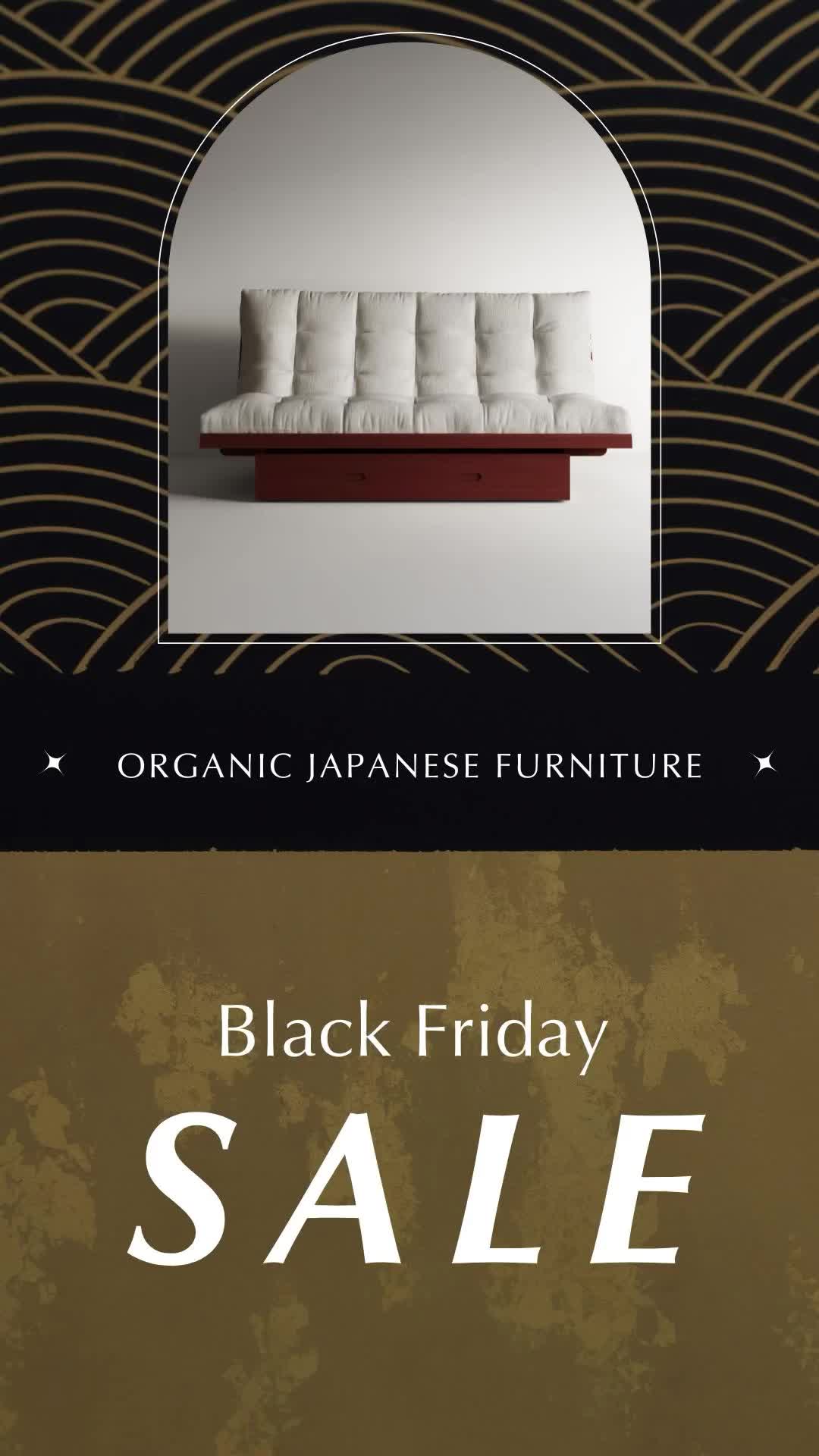 Transform your space witg the timeless beauty of the Okinawa Futon. 

Embrace simplicity, comfort, and tranquility - now at exclusive Black Friday Prices. 