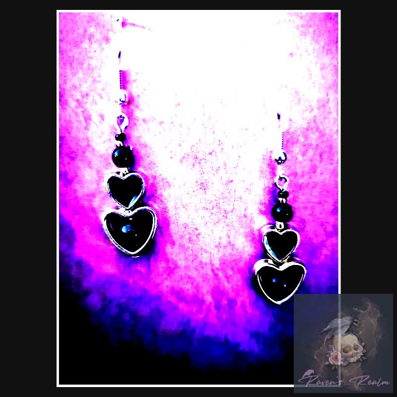 Unmissable deal! Gothic Black Heart Dangle Earrings: Dark Romance for Your Earlobes, now at an incredible price of €11.00! Grab it now!
#CorpOrnateWork #AlternativeGothic #VictorianGothGift #MediumSilverBlack #GothicAccessories #DarkGothicVampire #LightweightDangle #UnusualEarrings #FeminineClassy #HalloweenJewellery