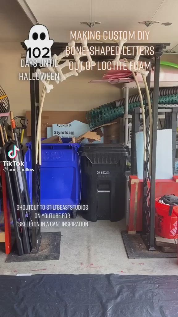 This may contain: a garage filled with lots of different types of tools