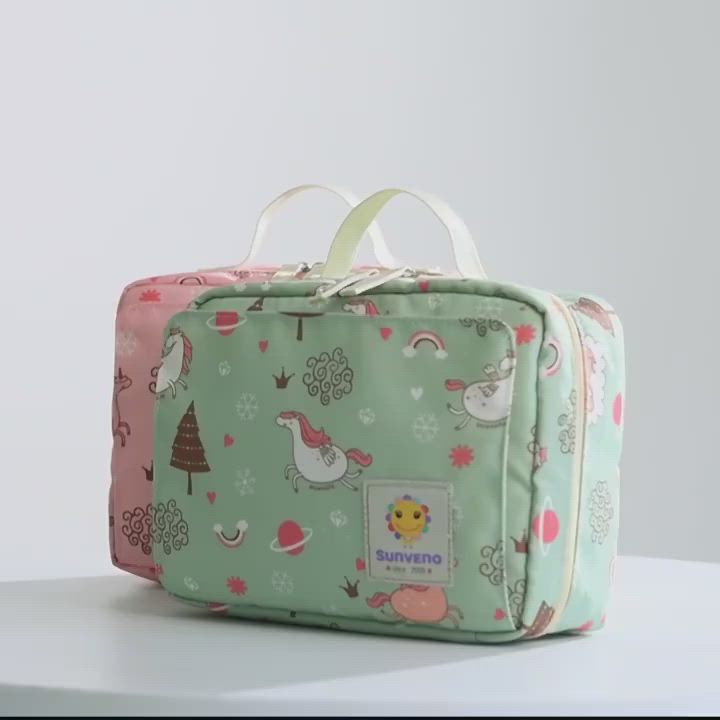 This contains an image of: Double Handle Wetbags Wet Dry Diaper Bag