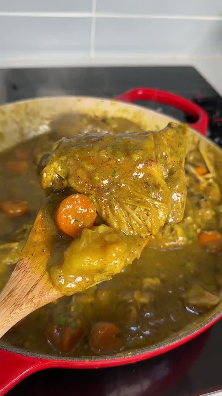 This contains: Curry Chicken Recipe