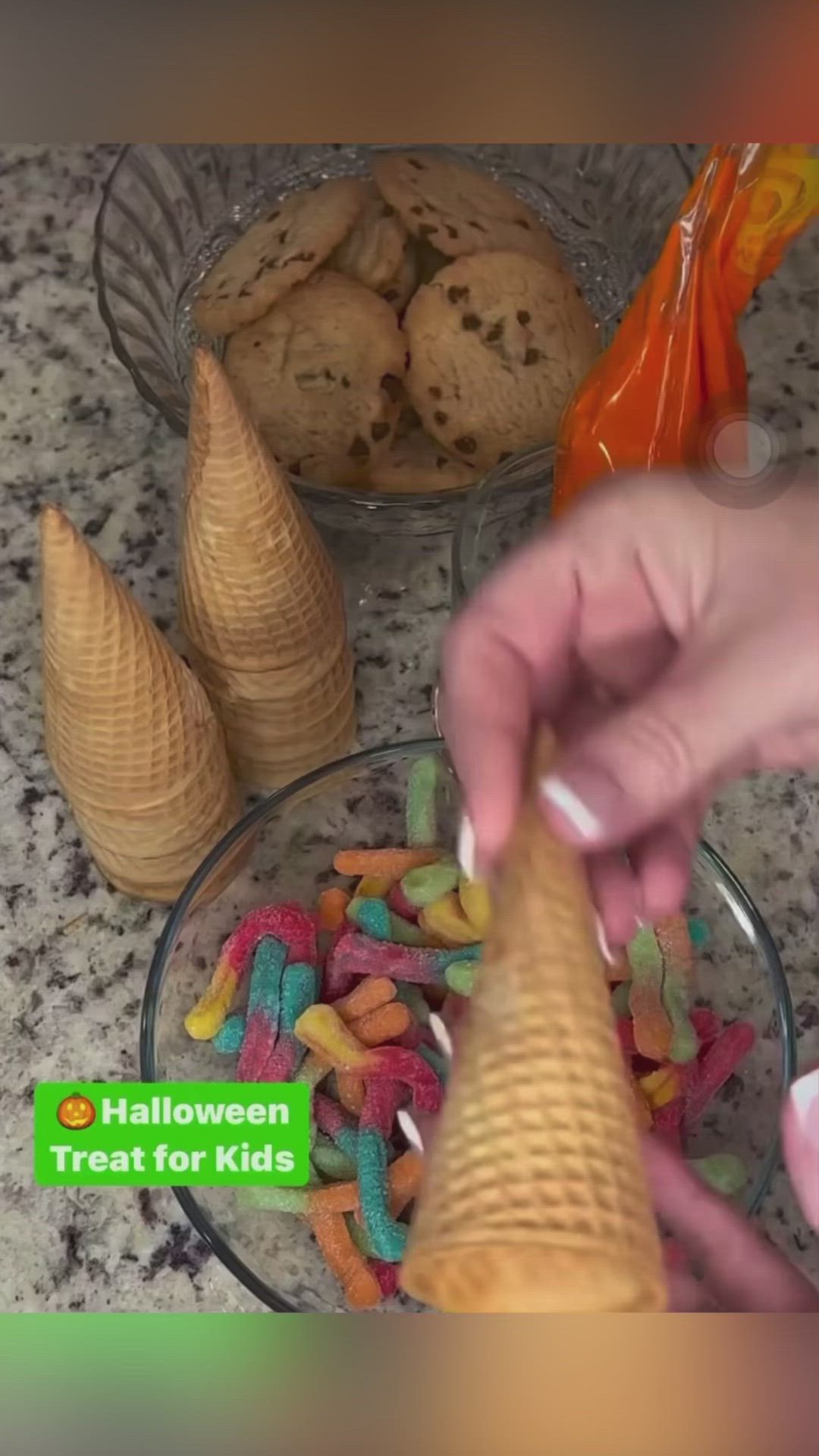 This contains an image of: Fun Halloween treat for kids!🎃