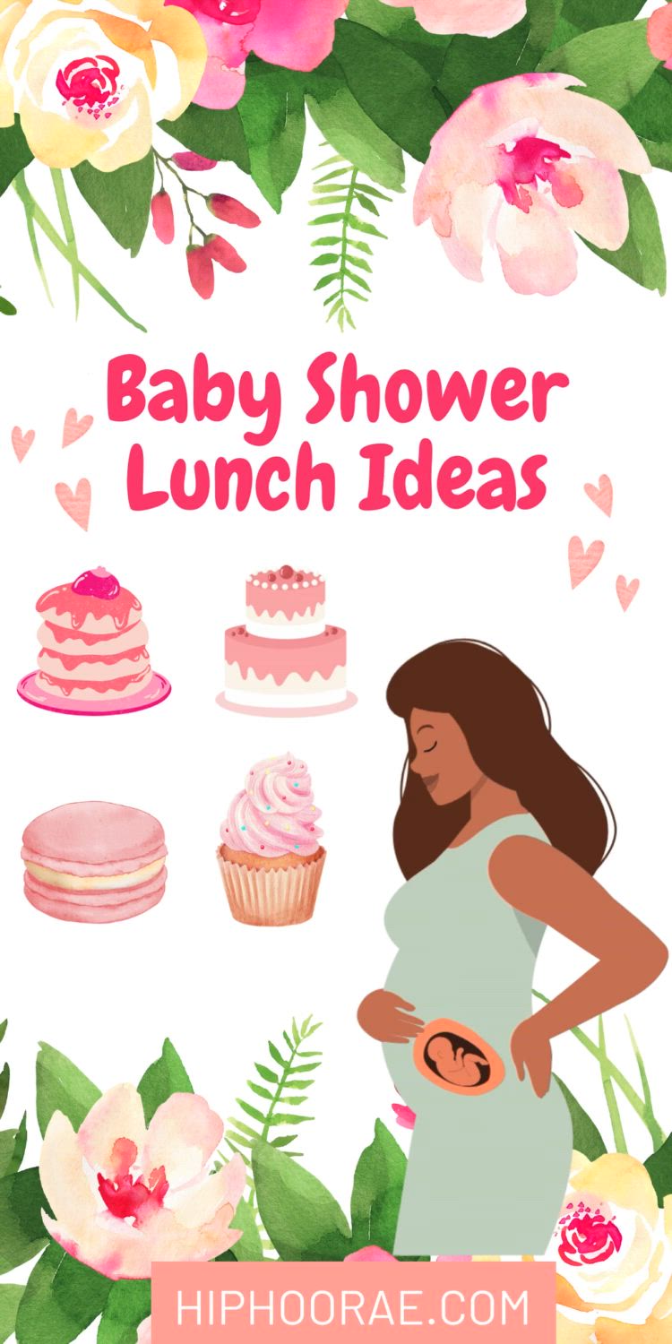 This contains: Baby shower Easy lunch ideas