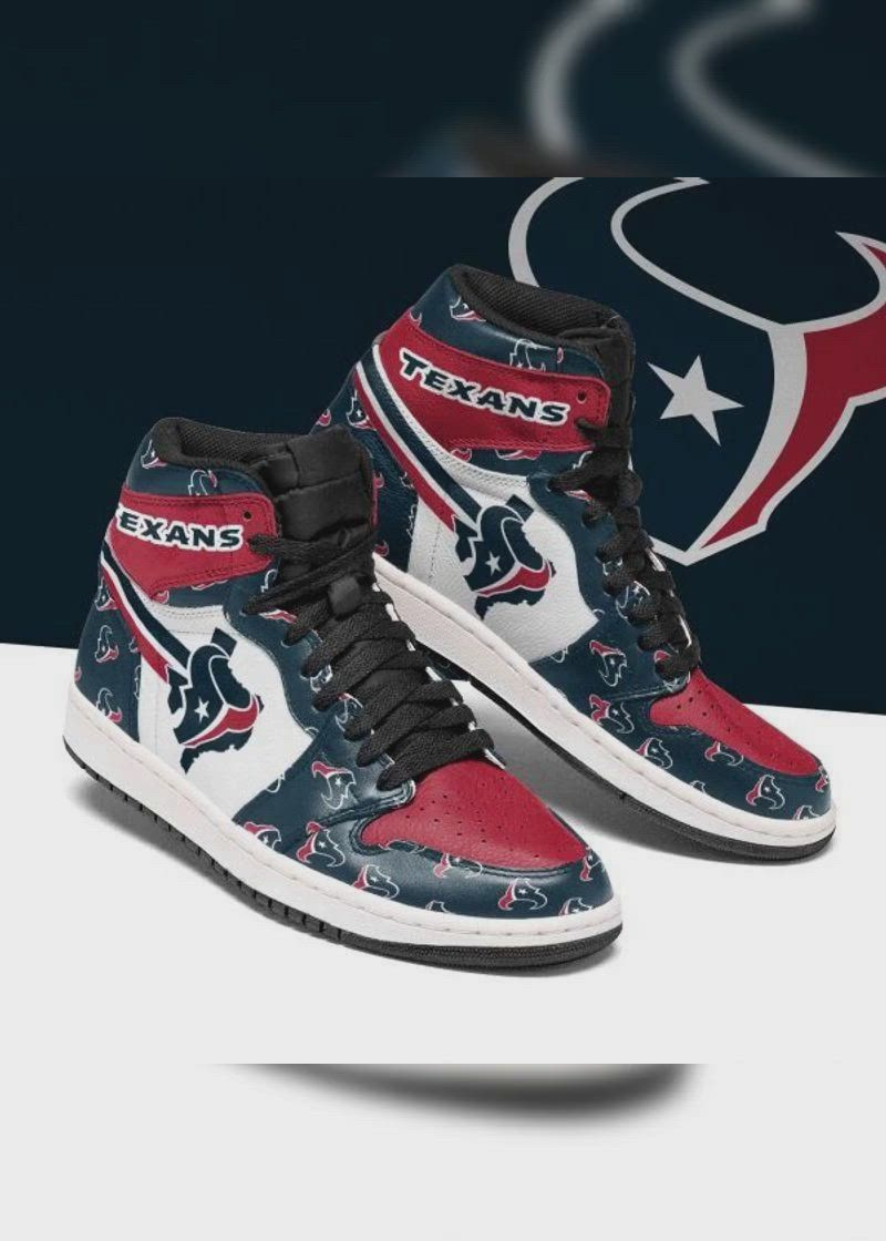 Get your order. The Houston Texans Rugby Air Jordan Shoes Sport Custom Sneakers. #air jordan #houston texans #Rugby #Shoes