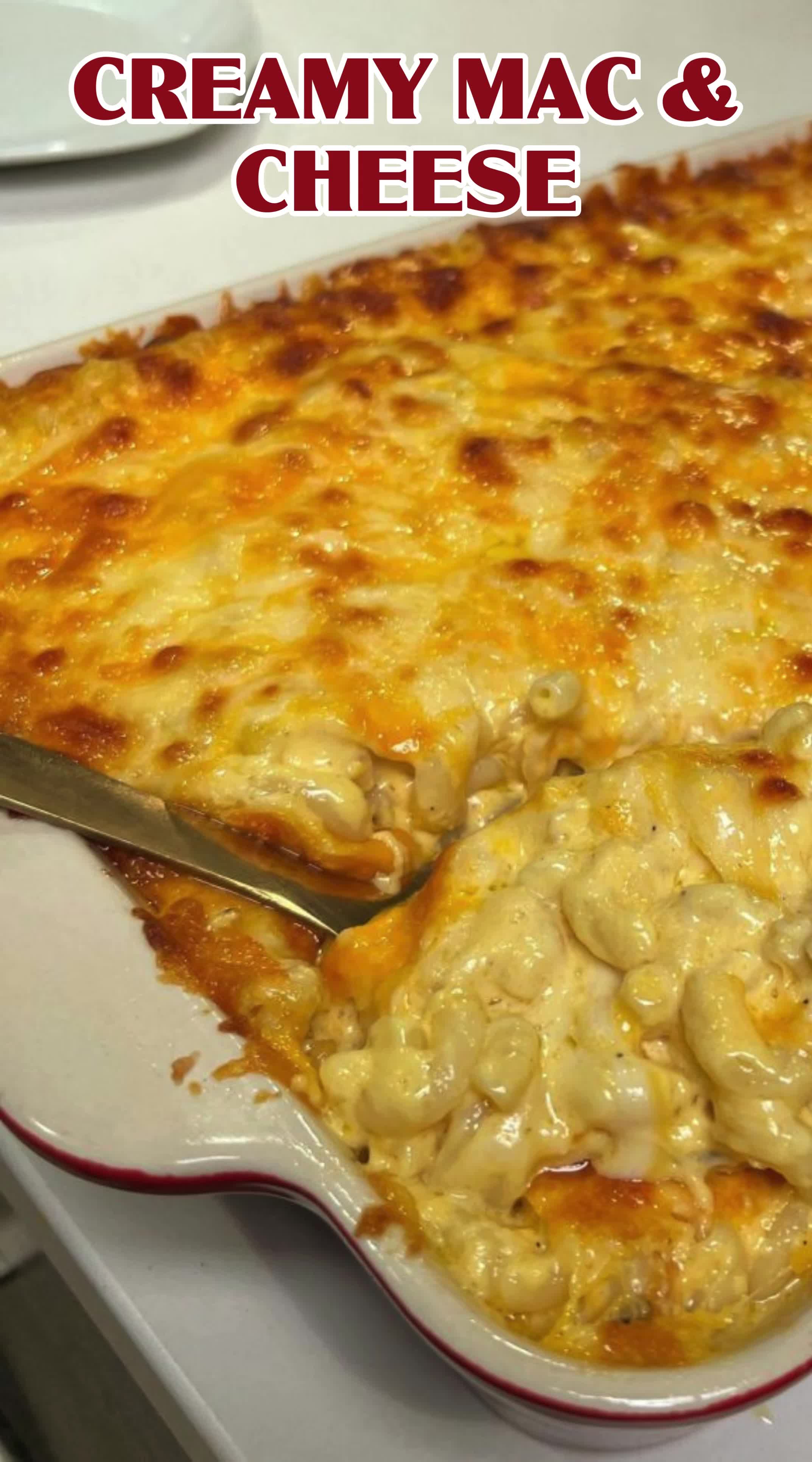 This contains: Creamy Mac & Cheese Recipe