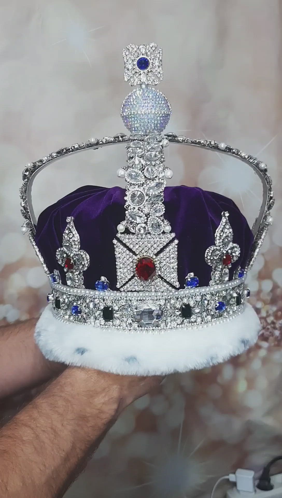 This contains an image of: British crown,  queen crown,  king crown,  UK crown,  wedding crown,  British empire crown