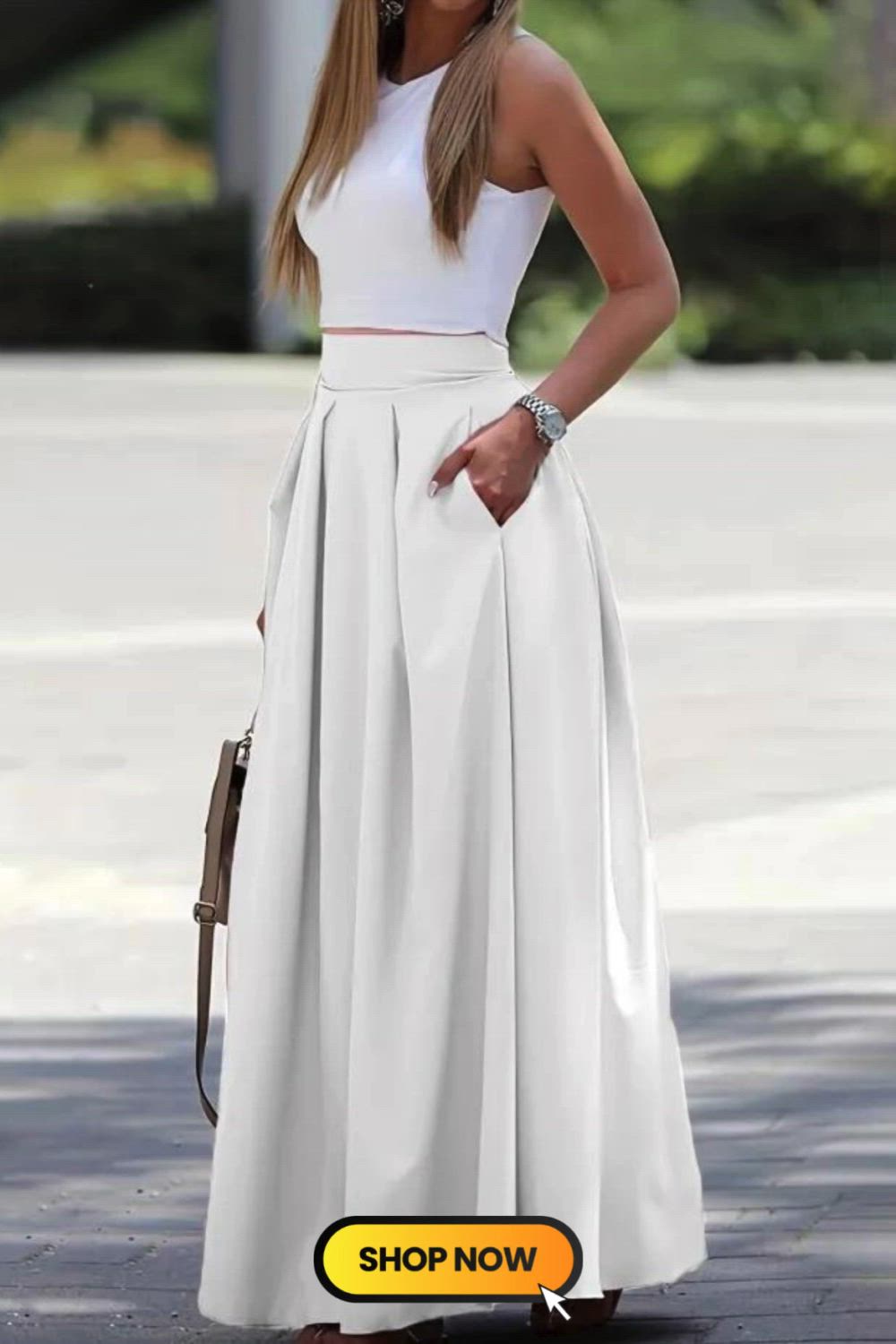 Exude elegance in our Ruched High Waist Skirts. These versatile maxi skirts feature a flattering high waist and exquisite ruched detailing, adding a touch of sophistication to your look. Embrace timeless style with these solid-colored skirts that effortlessly elevate your wardrobe for any occasion.