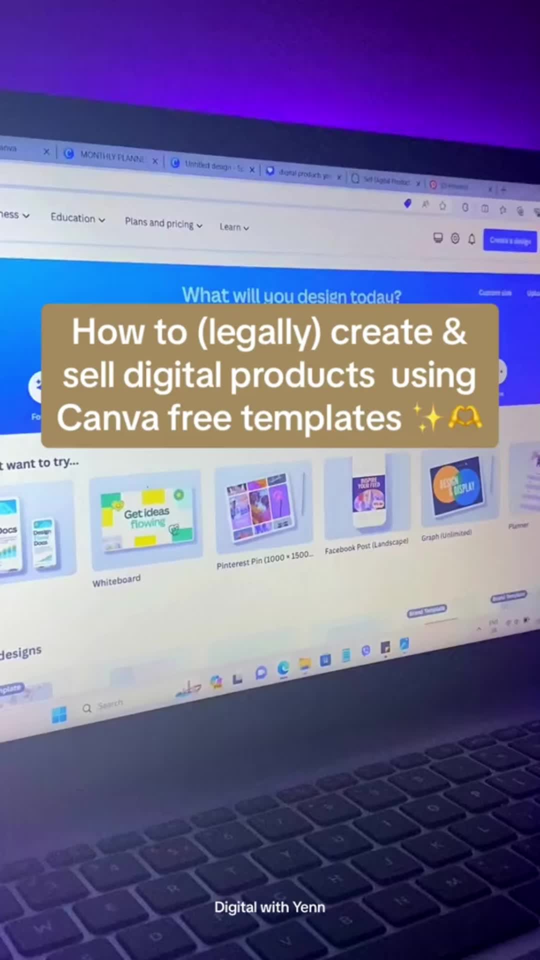 This contains: For Beginners! here’s the quick tutorial how to create your own digital product step-by-step