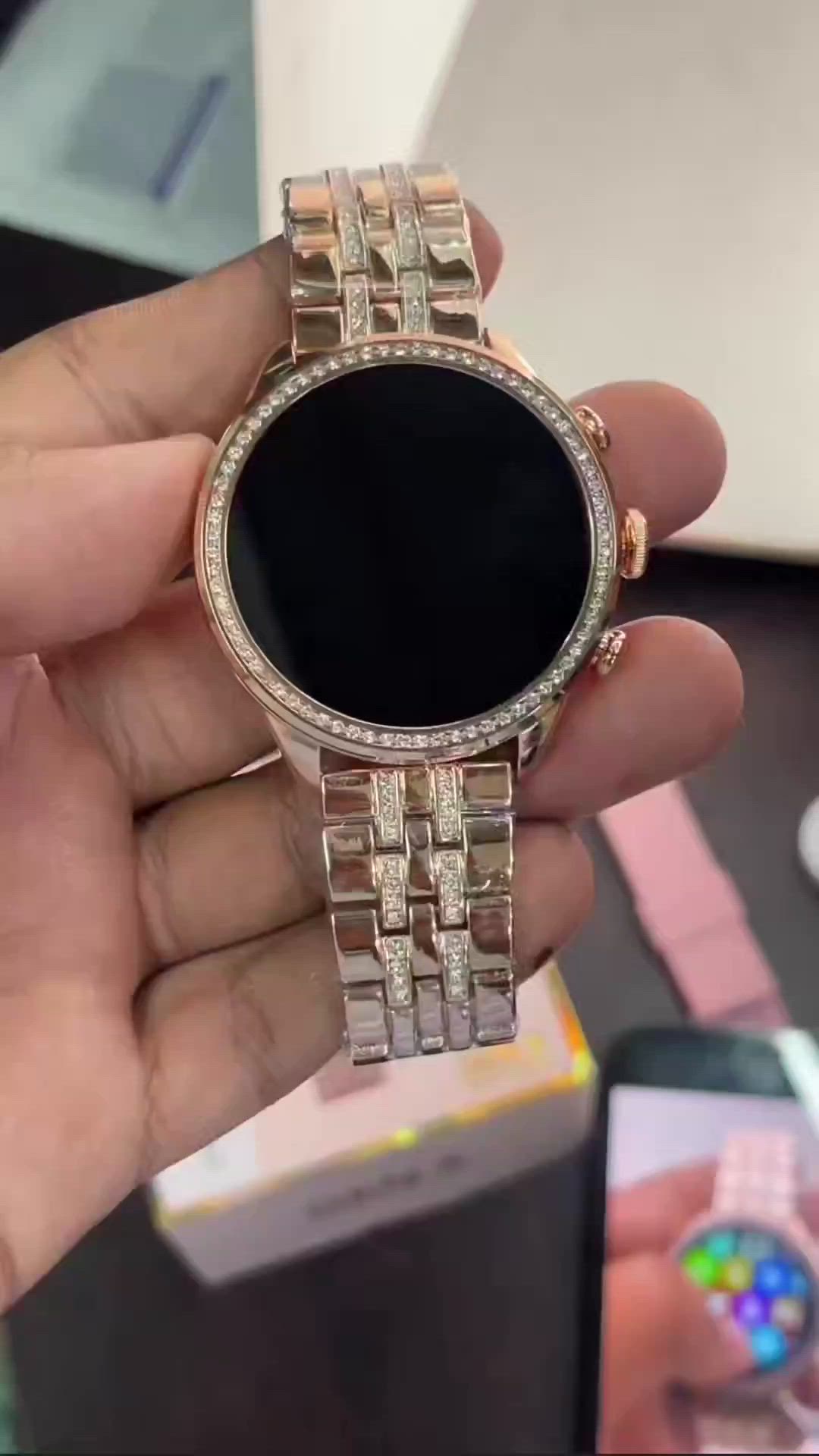 FOSSIL GEN 9 SMART WATCH WRILESH CHARGER SUPPORT ALWAYS ON DELIVERY CASH ON DELIVERY AVAILABLE FULL HD QVALITY DISPLAY PRICE DM😊