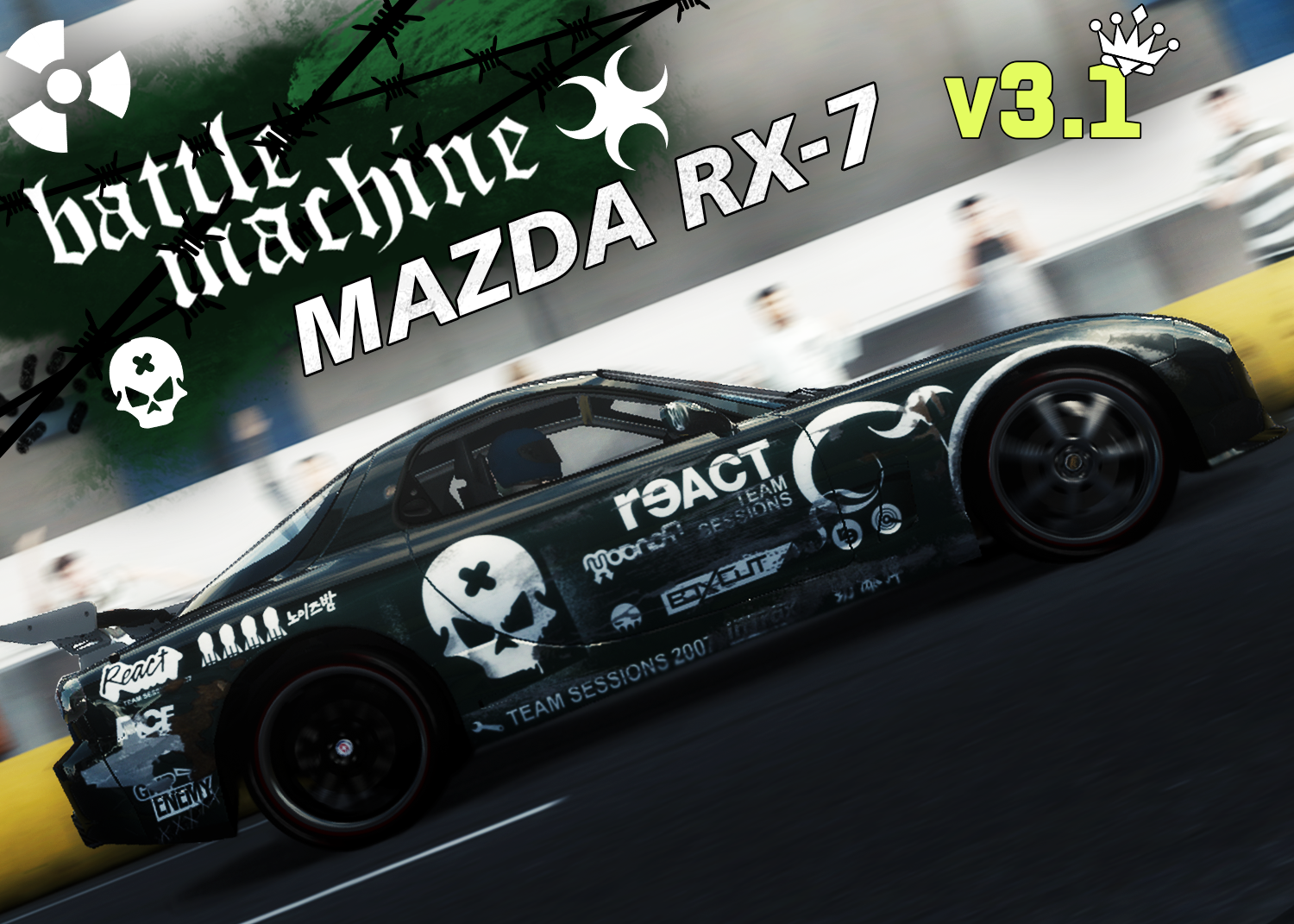 Need for Speed ProStreet: "Mazda RX-7 Battle Machine" [v3.1]