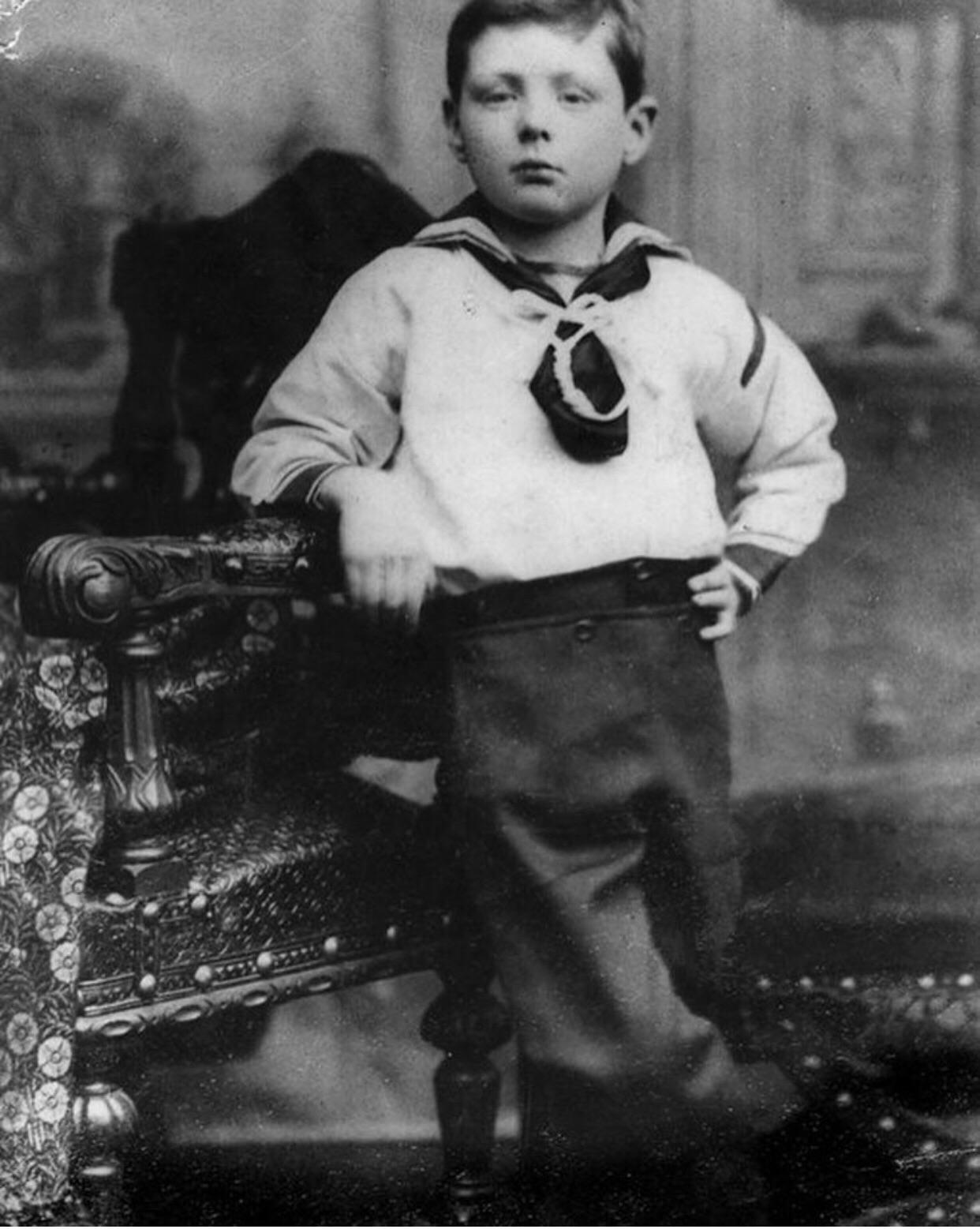 Winston Churchill, 1881. Baller since age 7. : r/OldSchoolCool