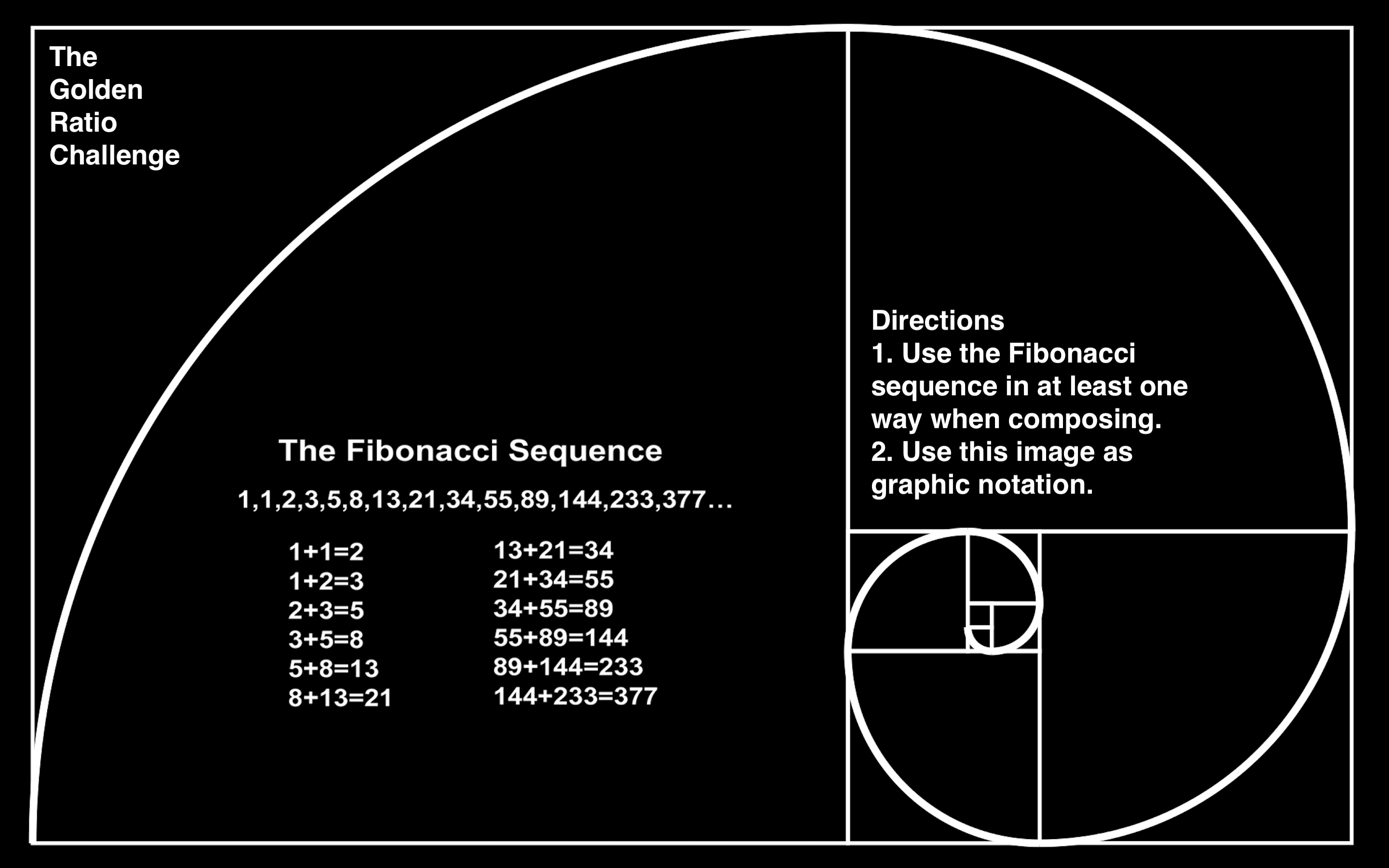 I Came Up With A Production Challenge Using The Fibonacci Sequence And The Golden Ratio As Graphic Notation Feel Free To Take It On Wearethemusicmakers