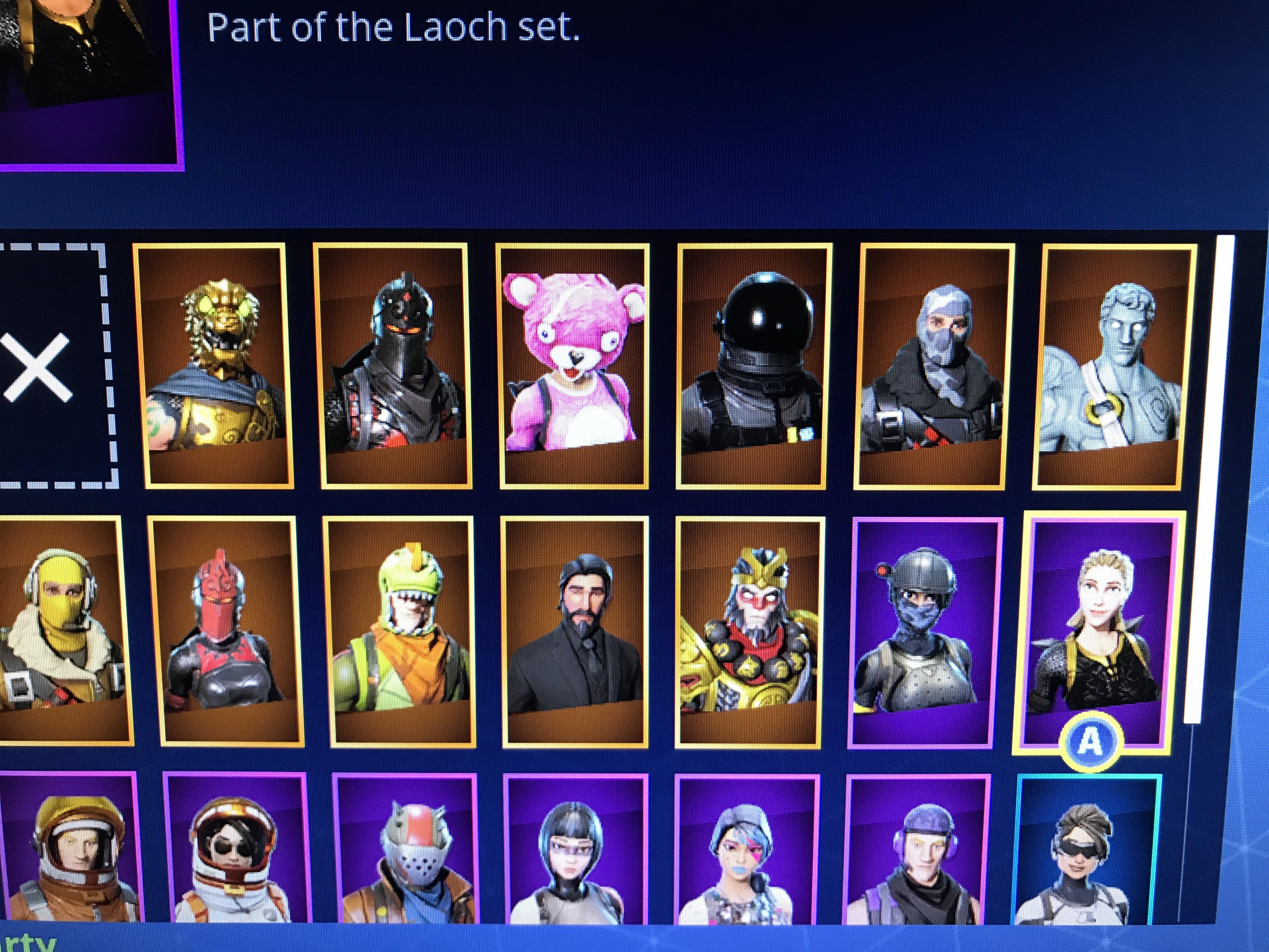 Fortnite Skins All Legendary