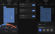 Roborock Q5/Q5+ Companion App Screen Grabs